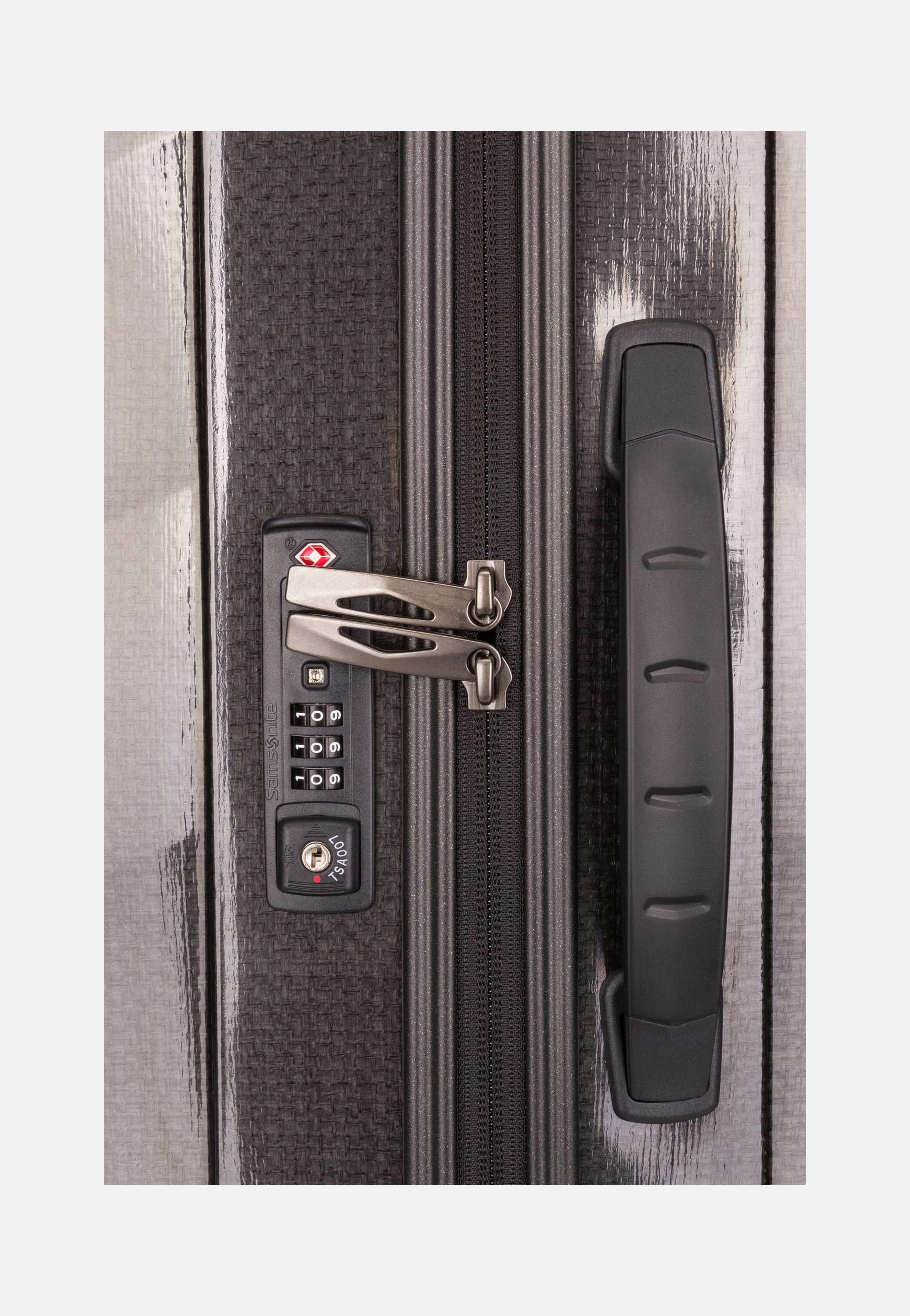 Samsonite C-Lite Spinner 75 Black - Suitcase | Sakoi