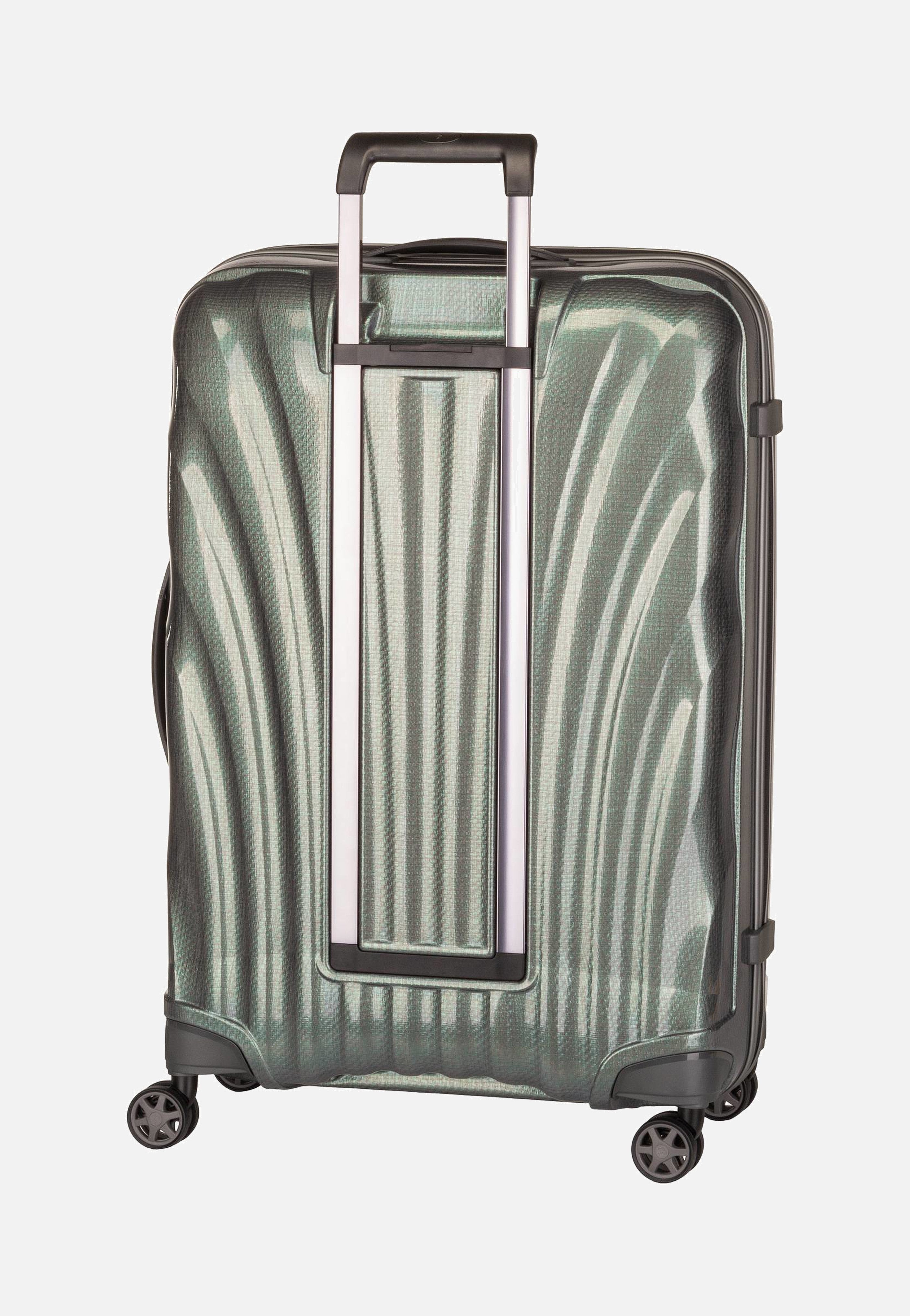 Samsonite C-Lite Spinner 75 Metallic Green - Suitcase | Sakoi