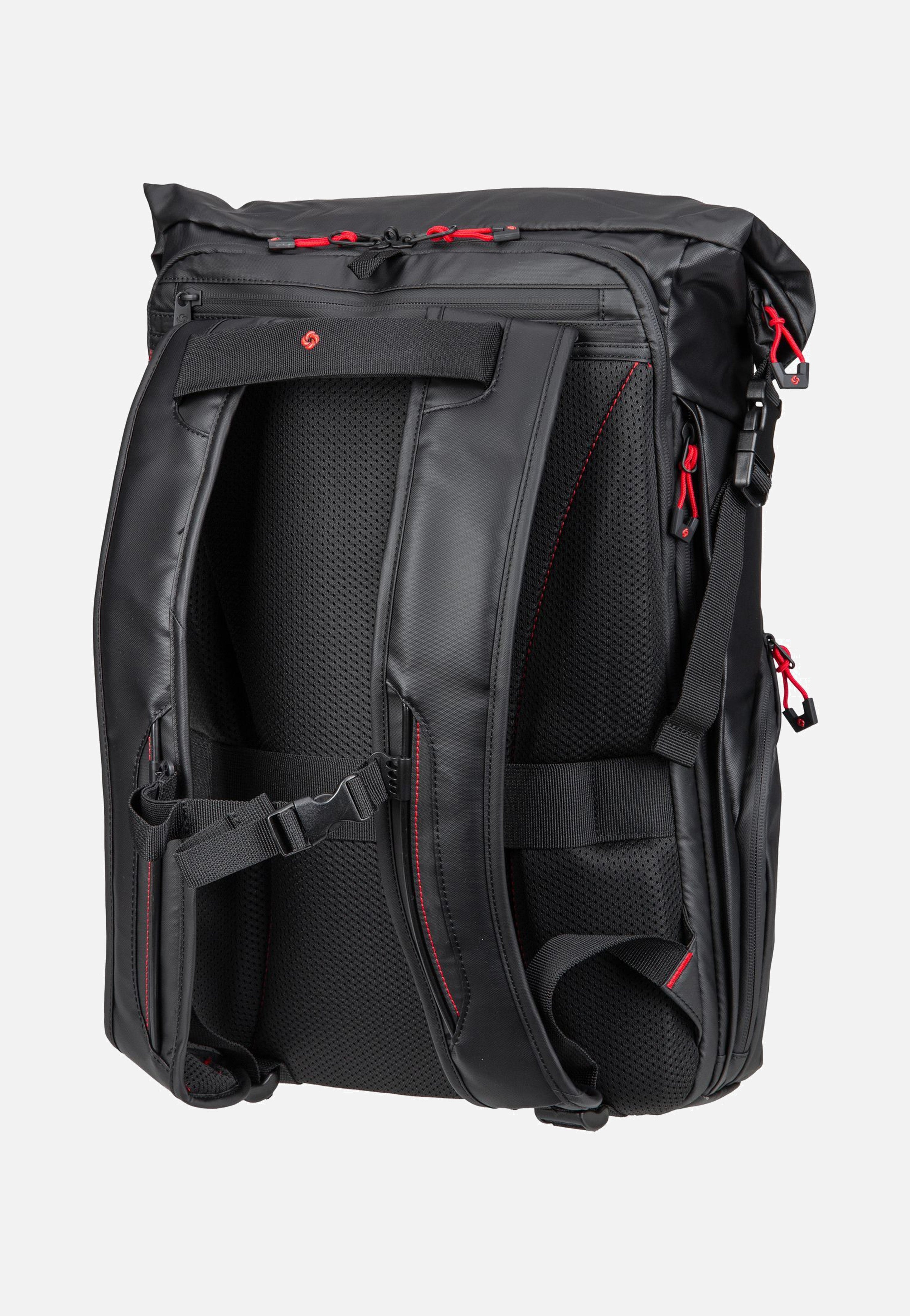 Samsonite Ecodiver Rolltop L Black - Rolltop Backpack | Sakoi