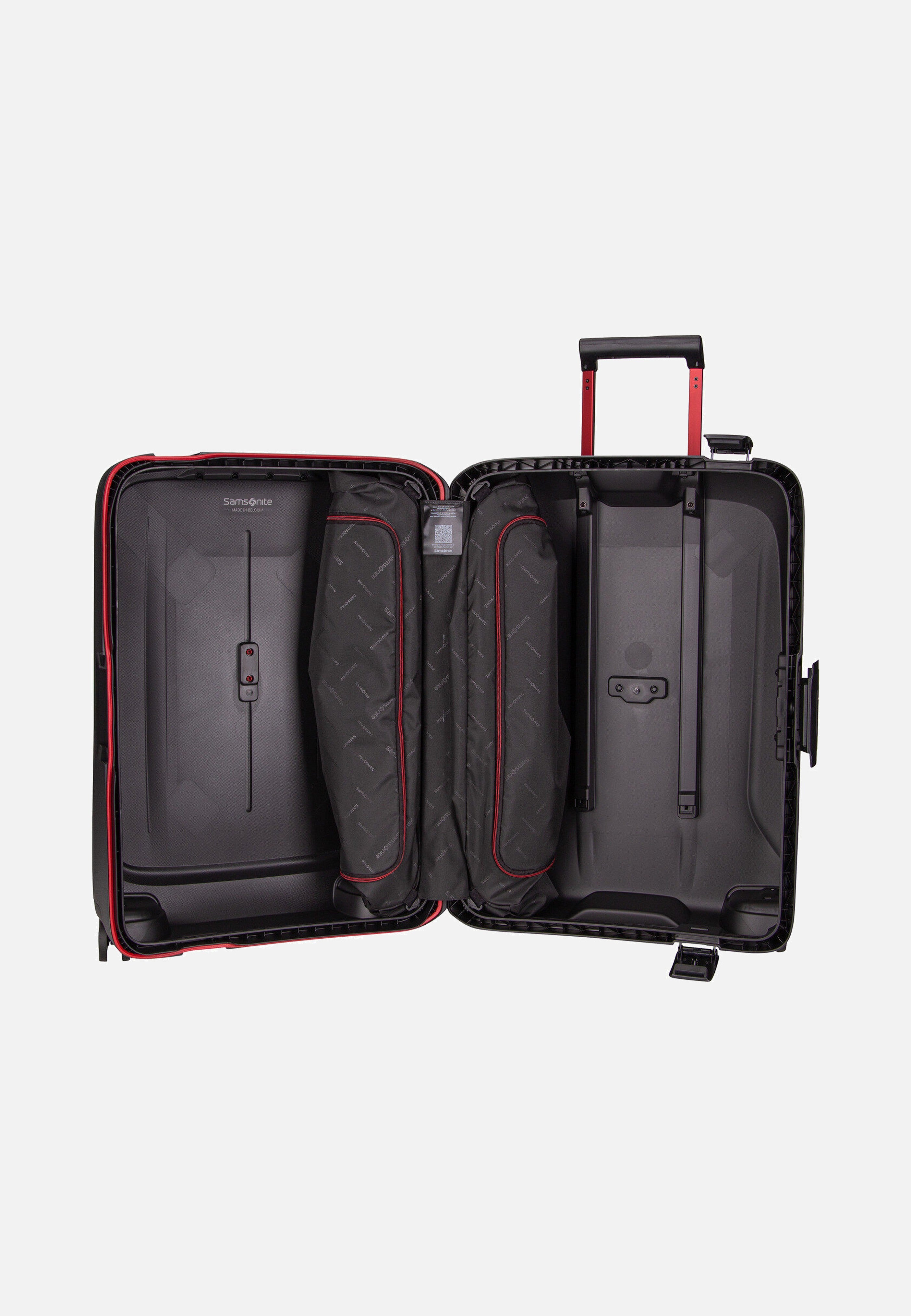 Samsonite - Essens Spinner 69 Charcoal/Red - Suitcase | Neutral-Image