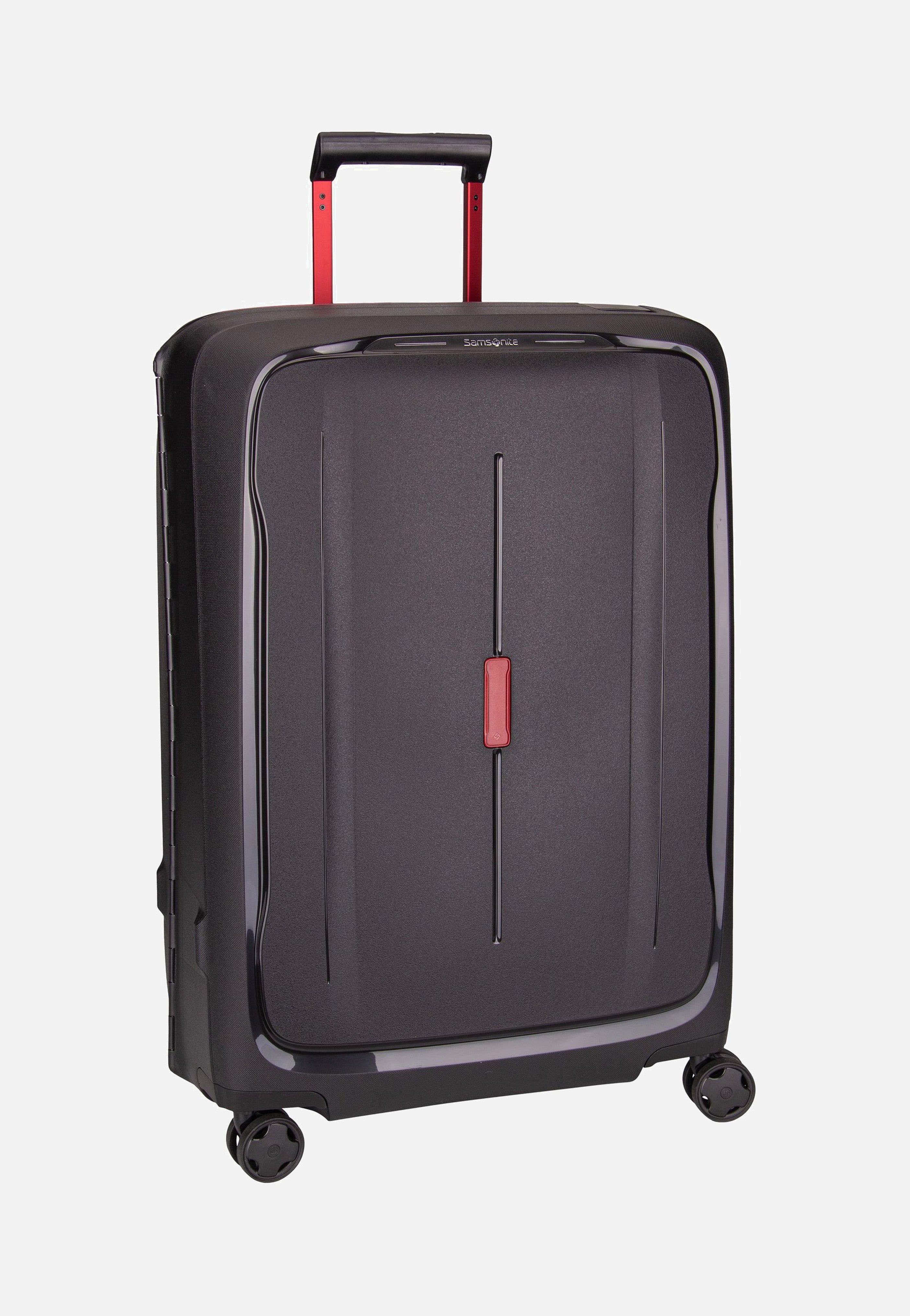 Samsonite Essens Spinner 75 Charcoal/Red - Suitcase | Sakoi