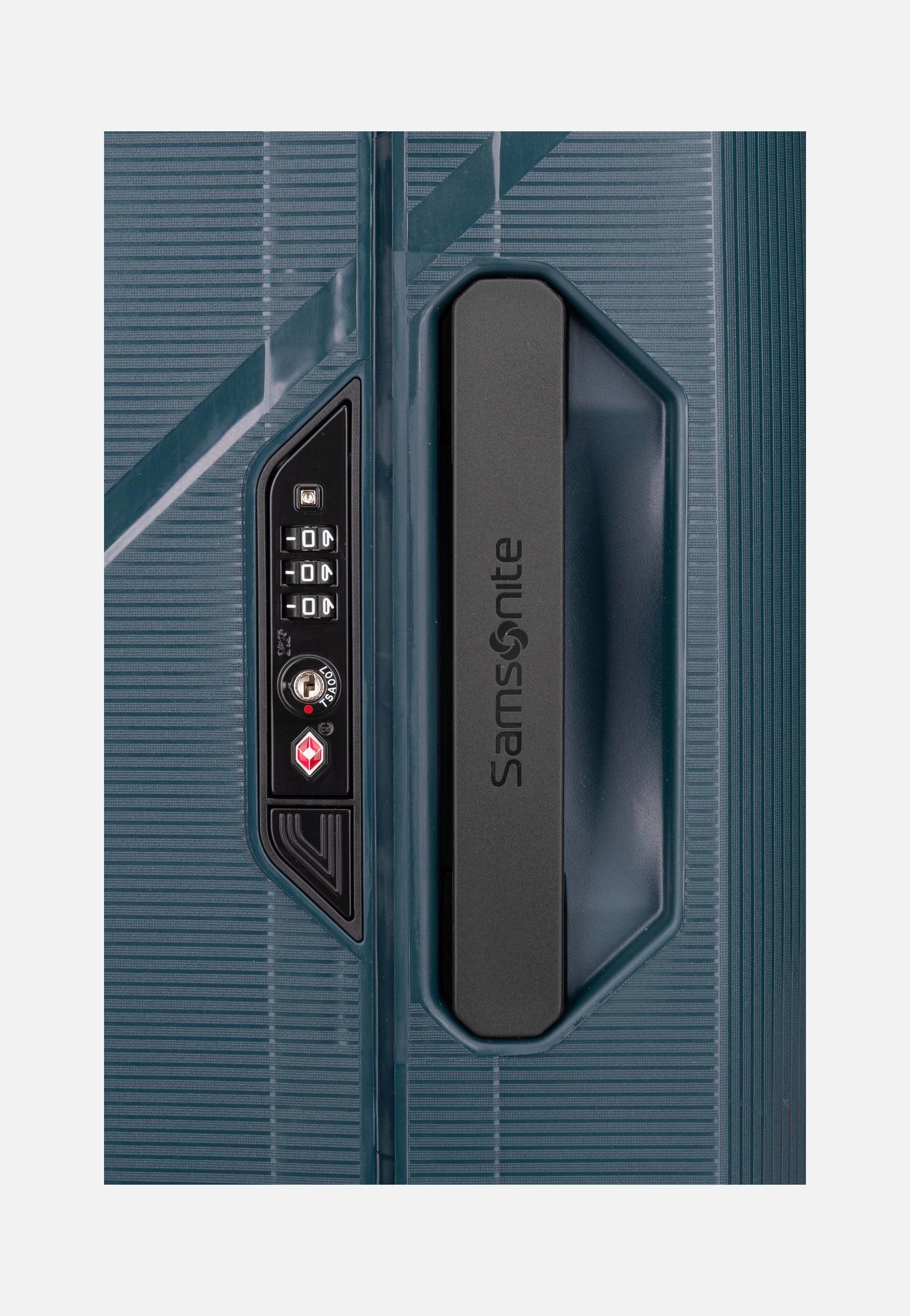 Samsonite - Magnum Eco Spinner 55/20 Midnight Blue - Suitcase | Neutral-Image