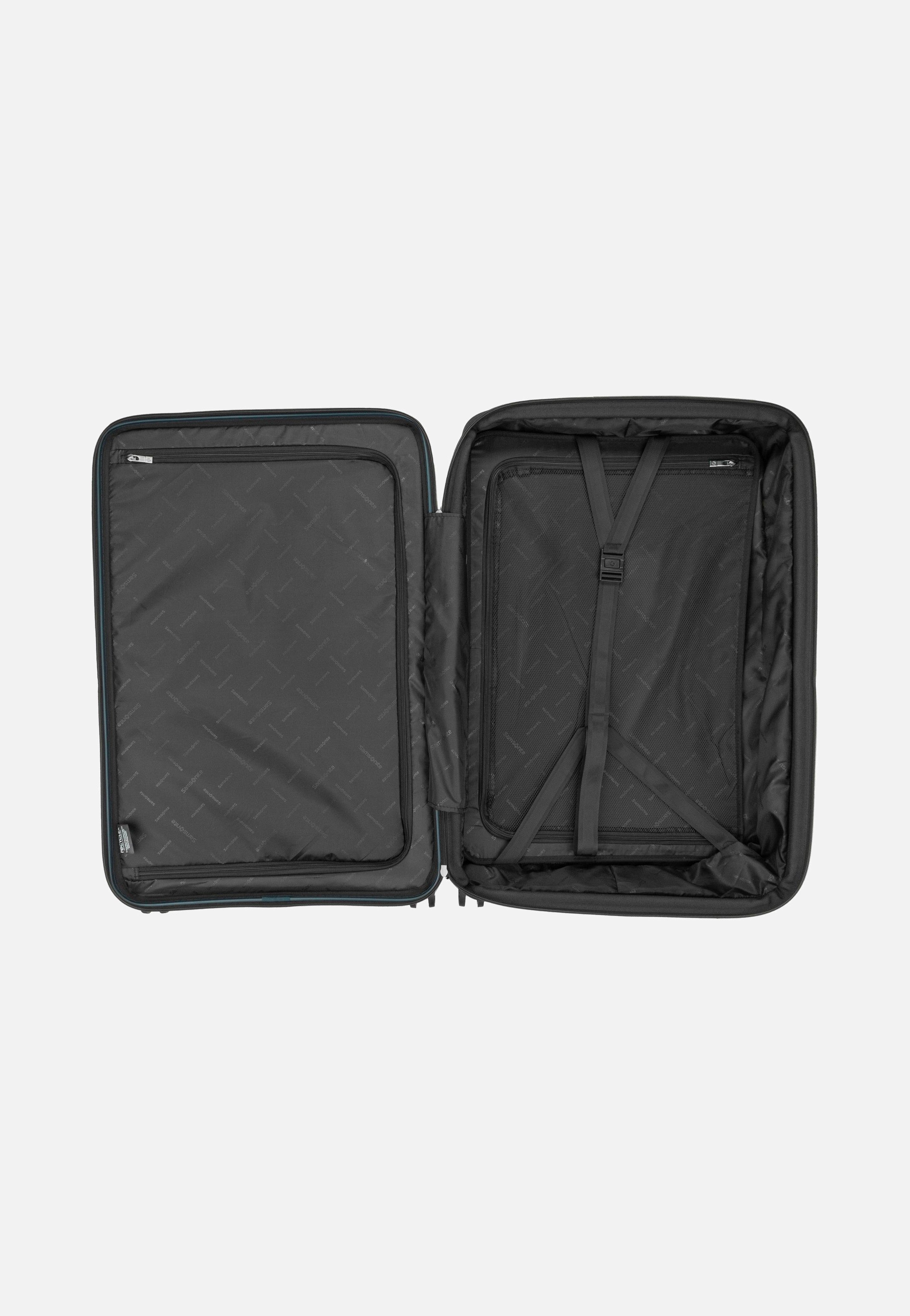 Samsonite Nuon Spinner 75 EXP Metallic Dark Blue Suitcase
