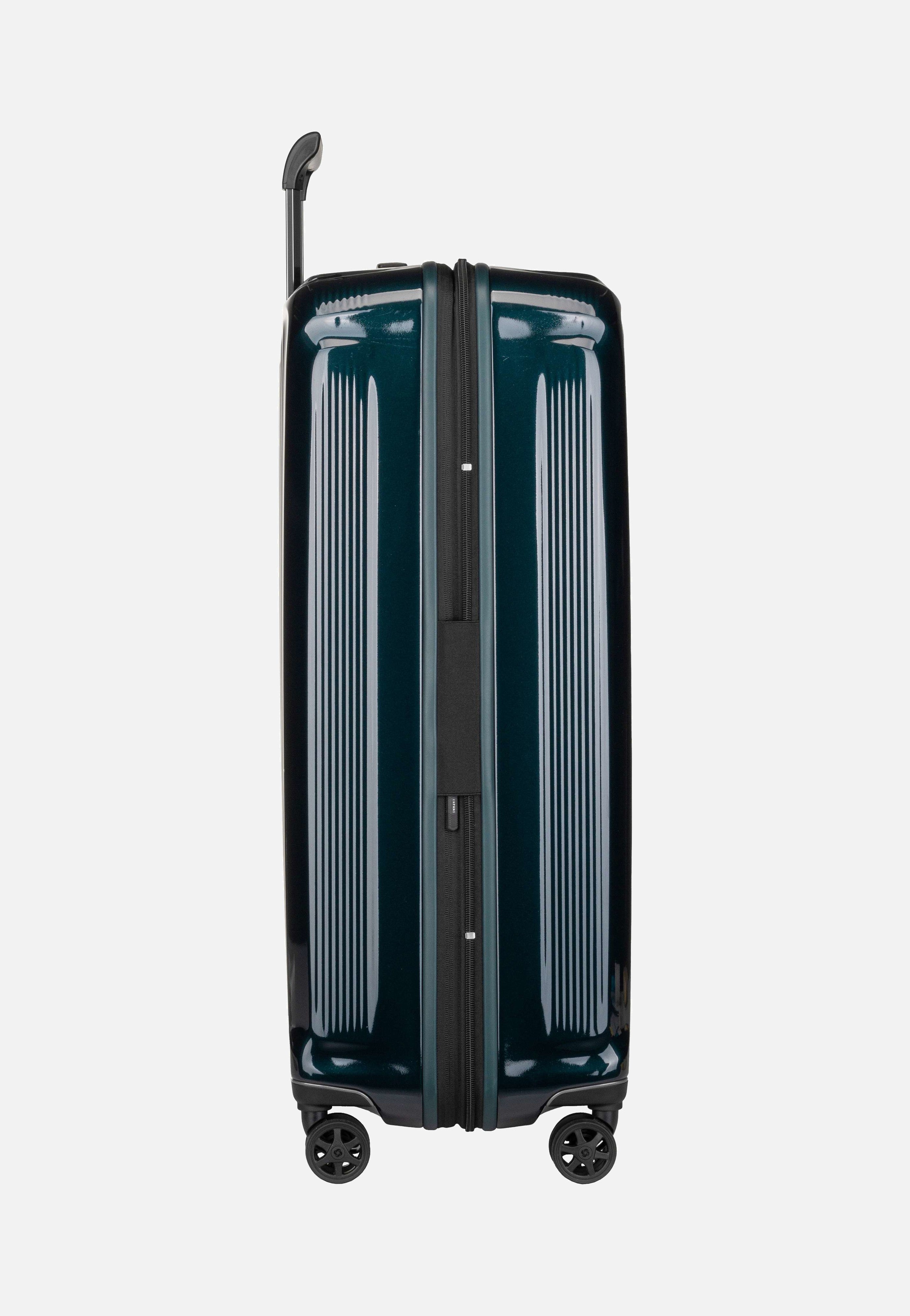 Samsonite Nuon Spinner 75 EXP Metallic Dark Blue Suitcase