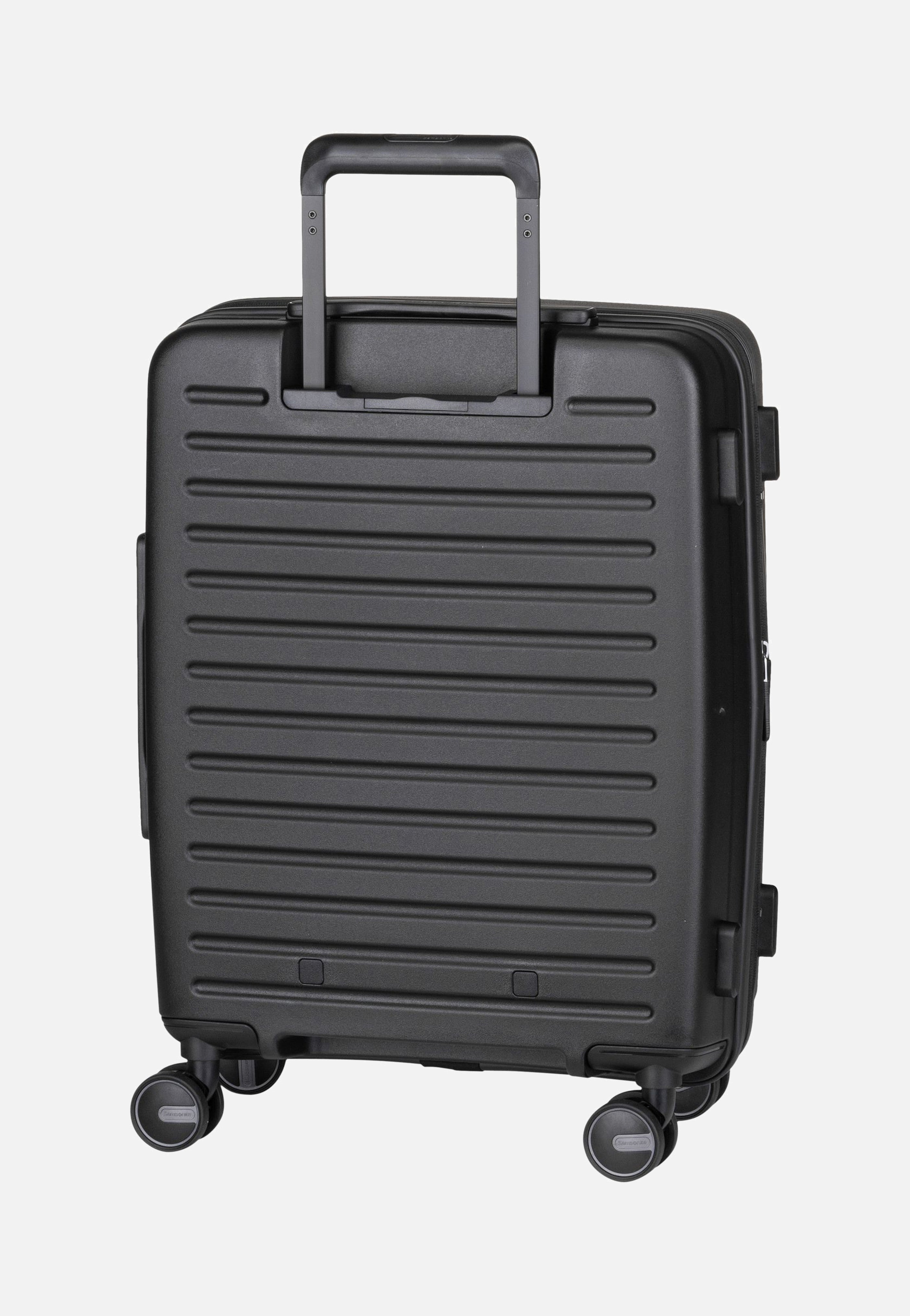 Samsonite - RestackD Spinner 55 EXP Black - Suitcase | Neutral-Image