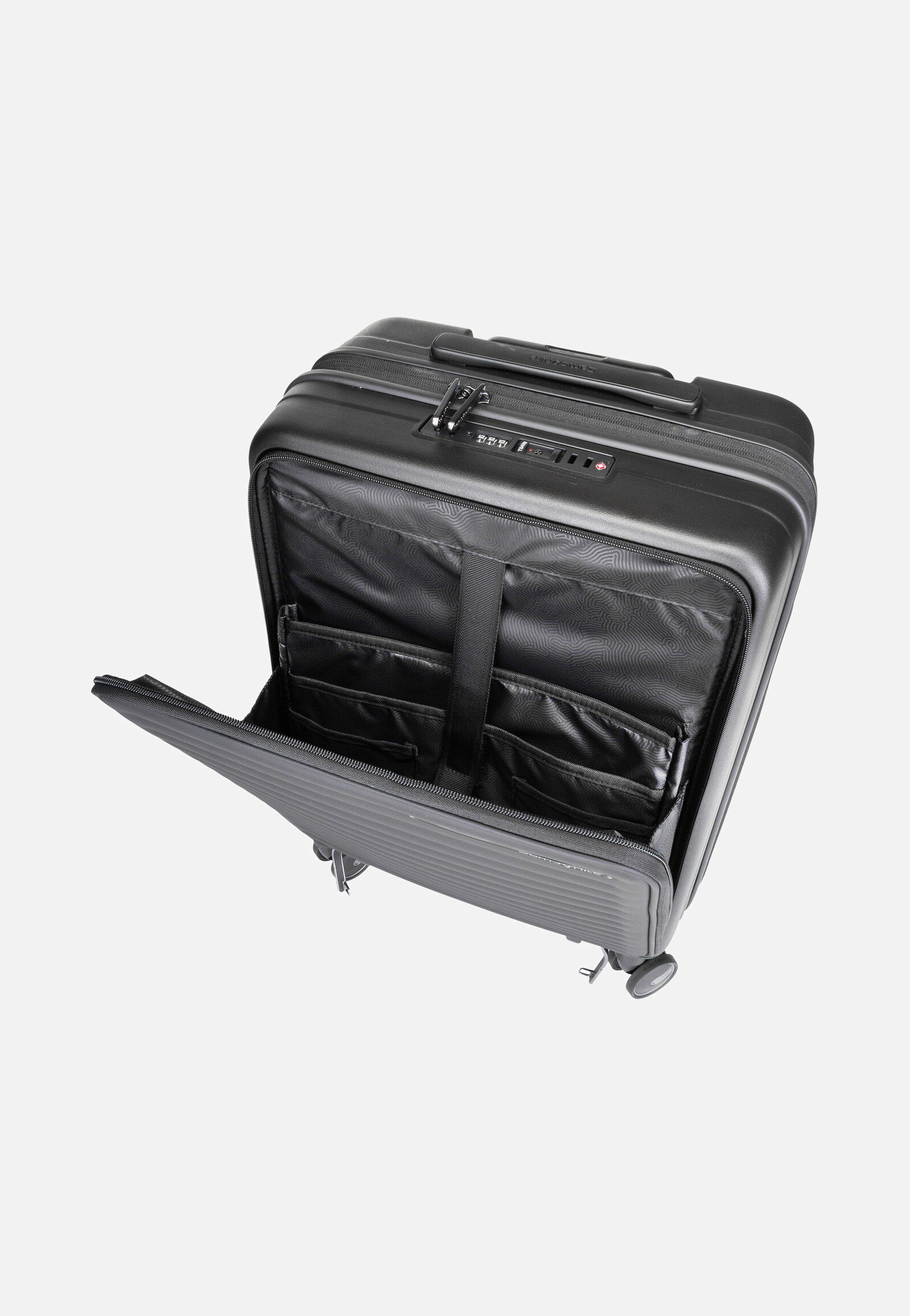 Samsonite - RestackD Spinner 55 EXP Easy Access Black - Suitcase | Neutral-Image