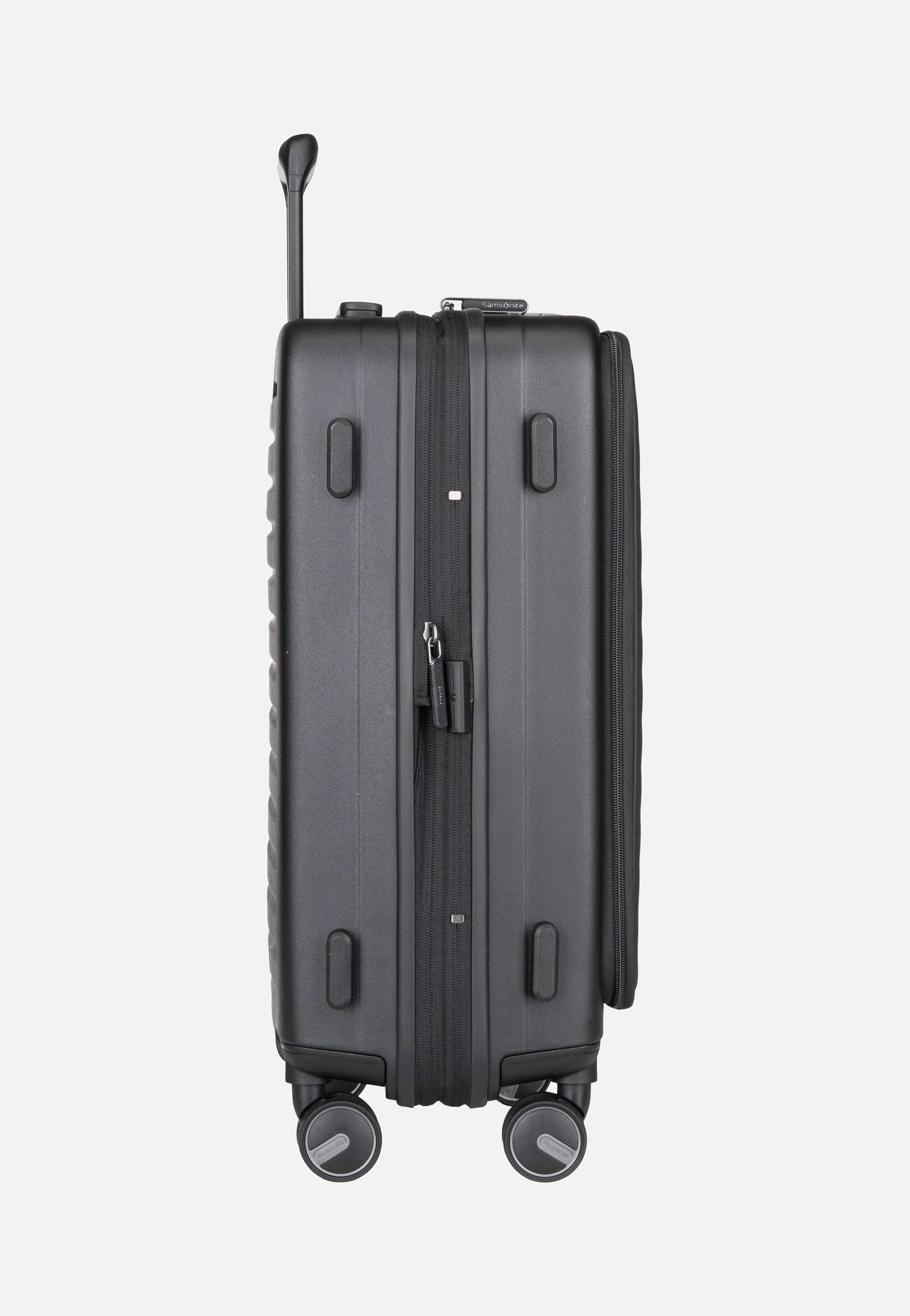 Samsonite - RestackD Spinner 55 EXP Easy Access Black - Suitcase | Neutral-Image
