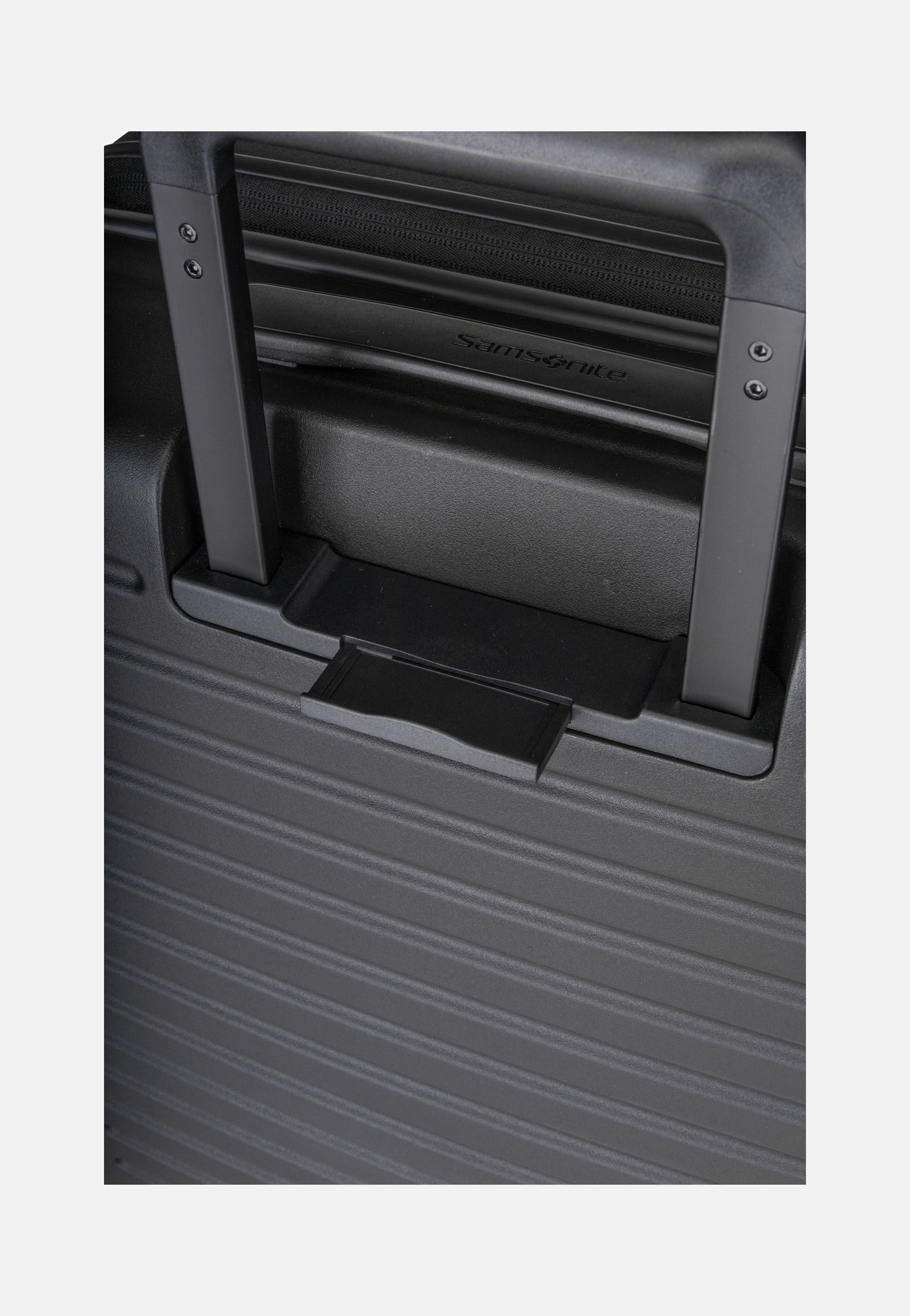 Samsonite - RestackD Spinner 68 EXP Black - Suitcase | Neutral-Image