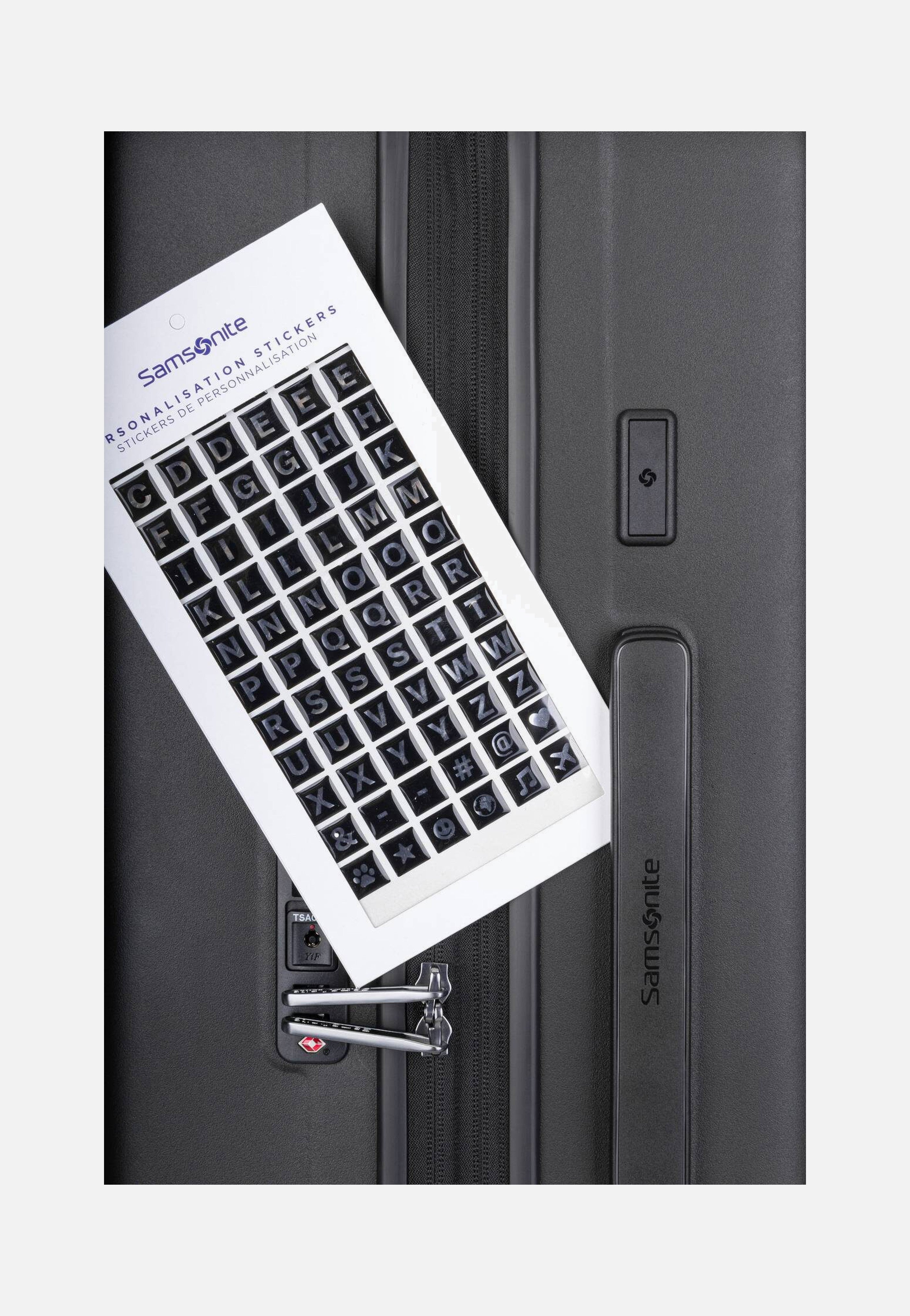 Samsonite - RestackD Spinner 68 EXP Black - Suitcase | Neutral-Image