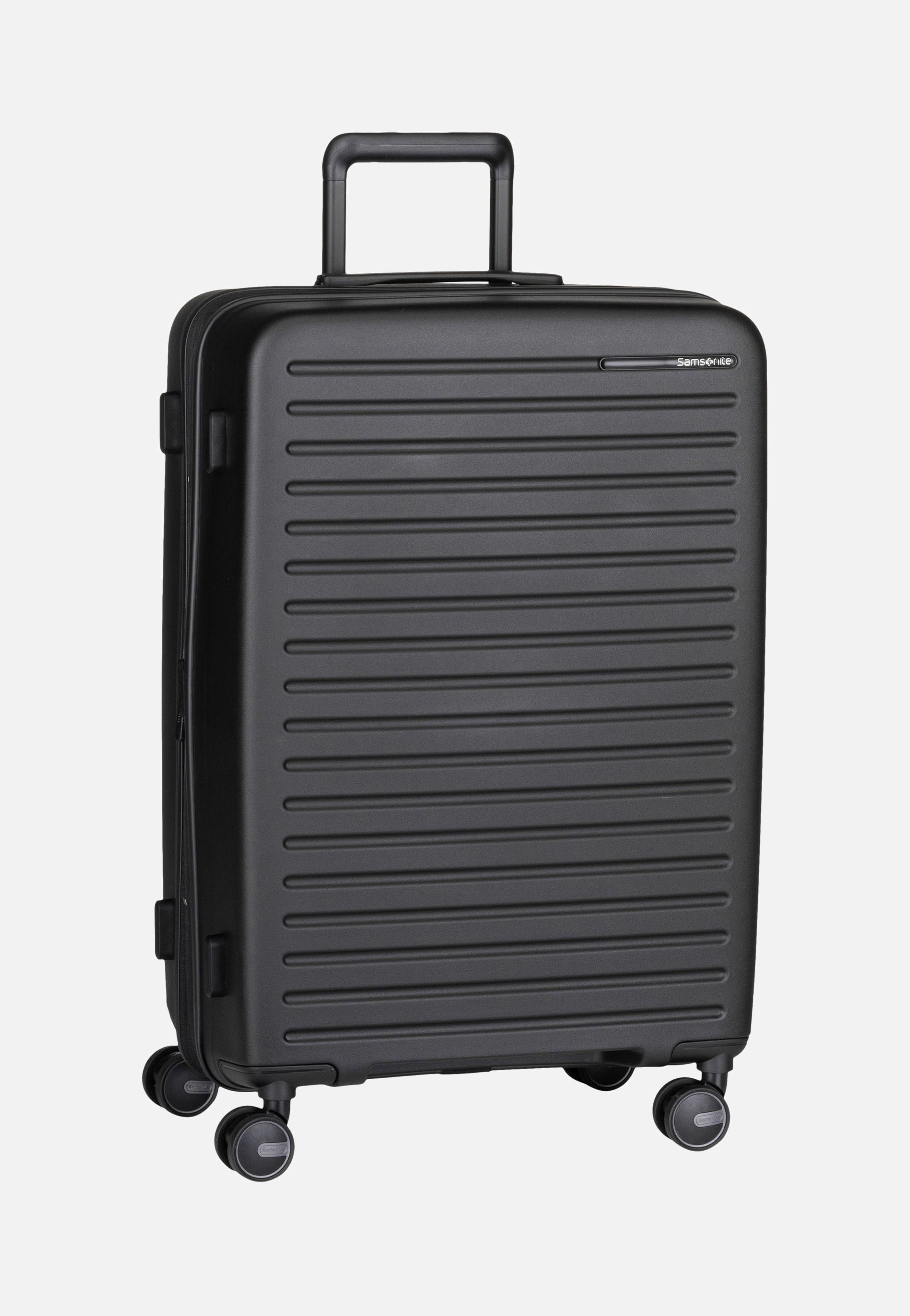 Samsonite - RestackD Spinner 68 EXP Black - Suitcase | Neutral-Image