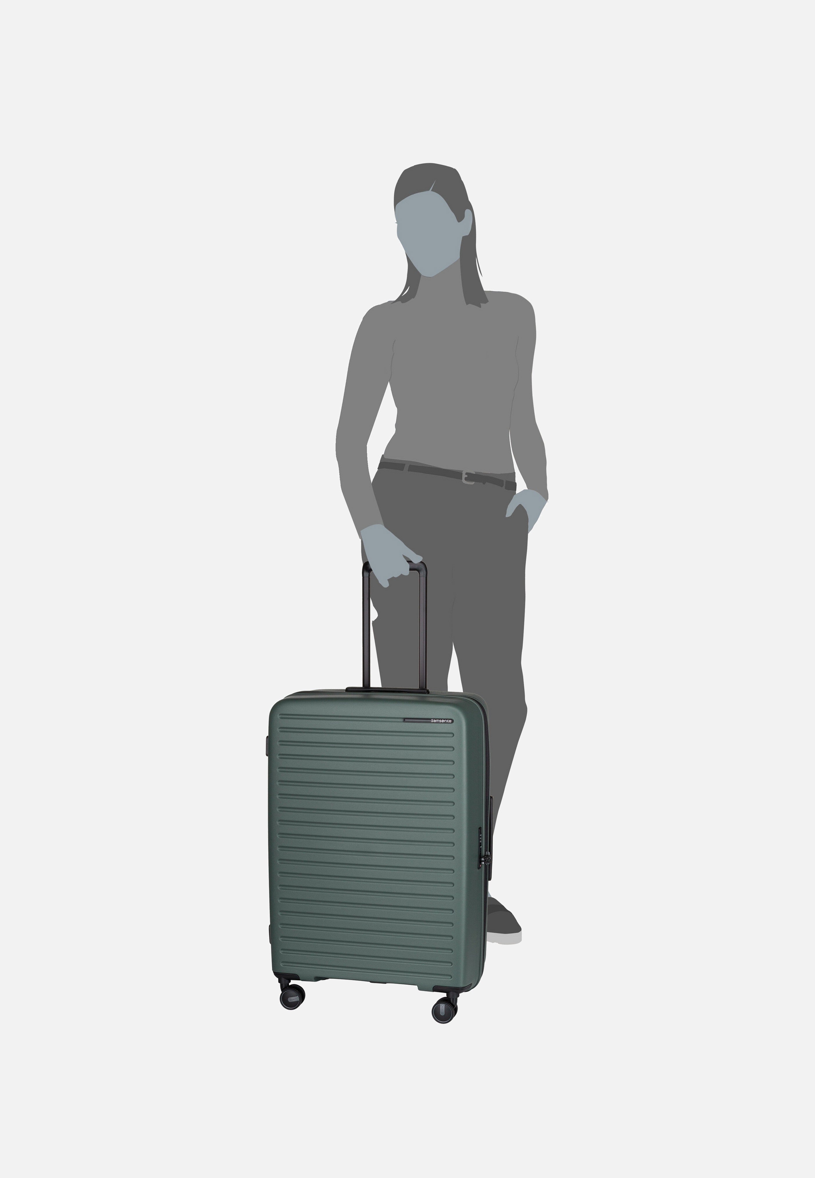 Samsonite - RestackD Spinner 75 EXP Sage - Suitcase | Neutral-Image