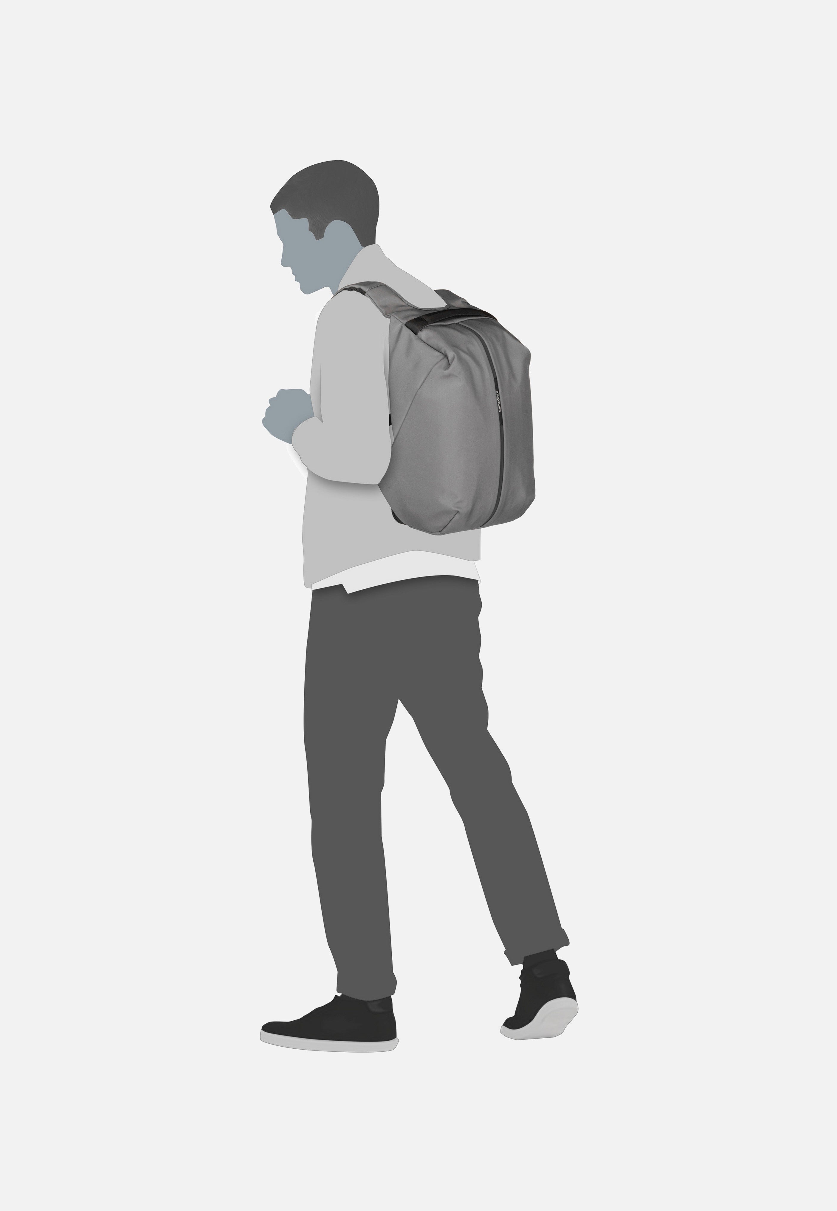 Samsonite - Securipak 2.0 Backpack 14.1'' Grey - Backpack | Neutral-Image