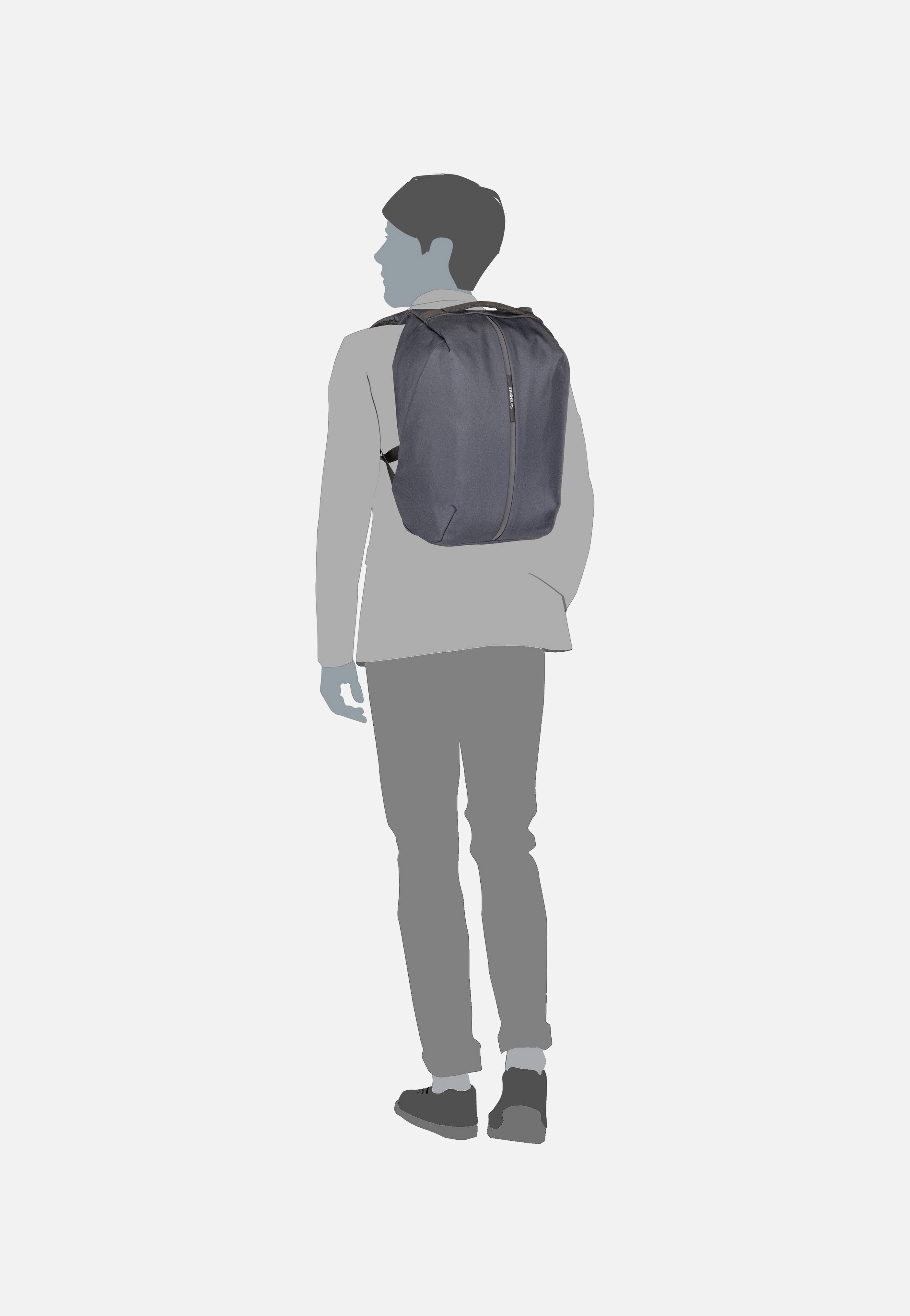 Securipak 2.0 15.6'' Dark Blue - Backpack