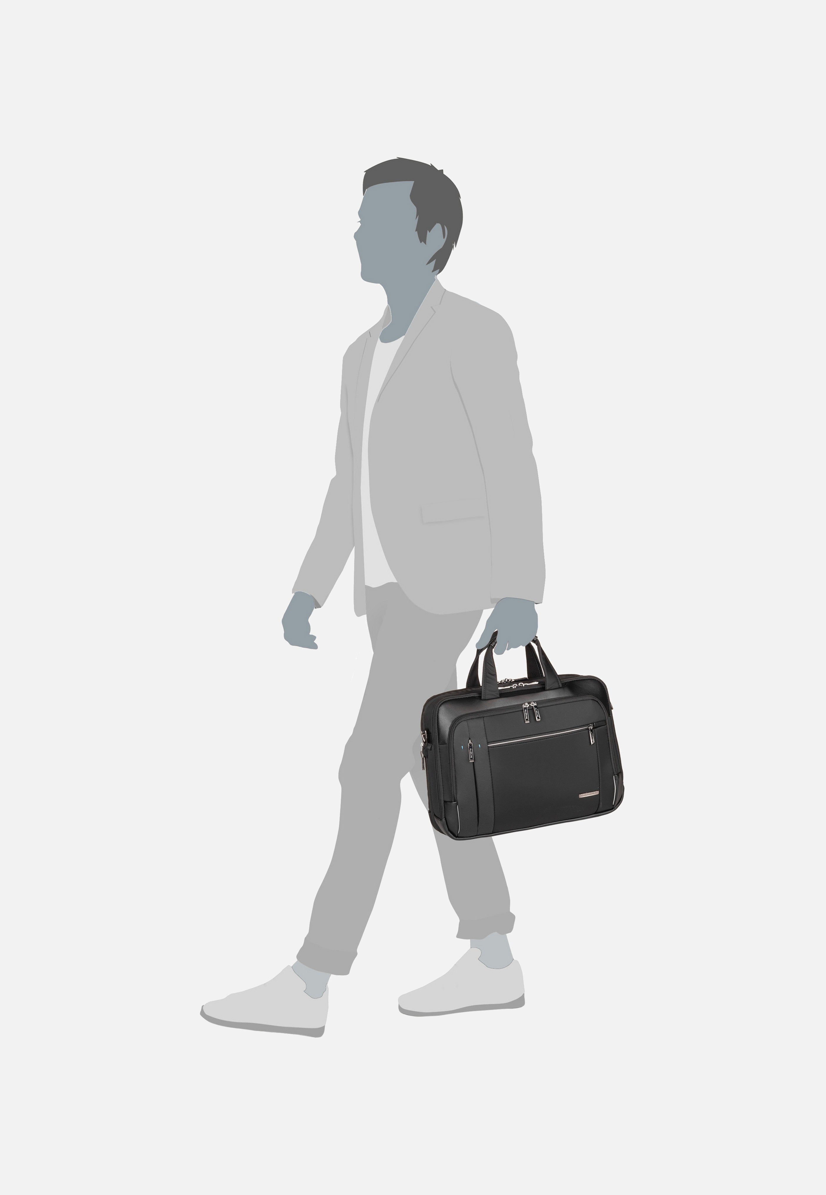 Samsonite - Spectrolite 3.0 Bailhandle 15.6'' EXP Black - Briefcase | Neutral-Image