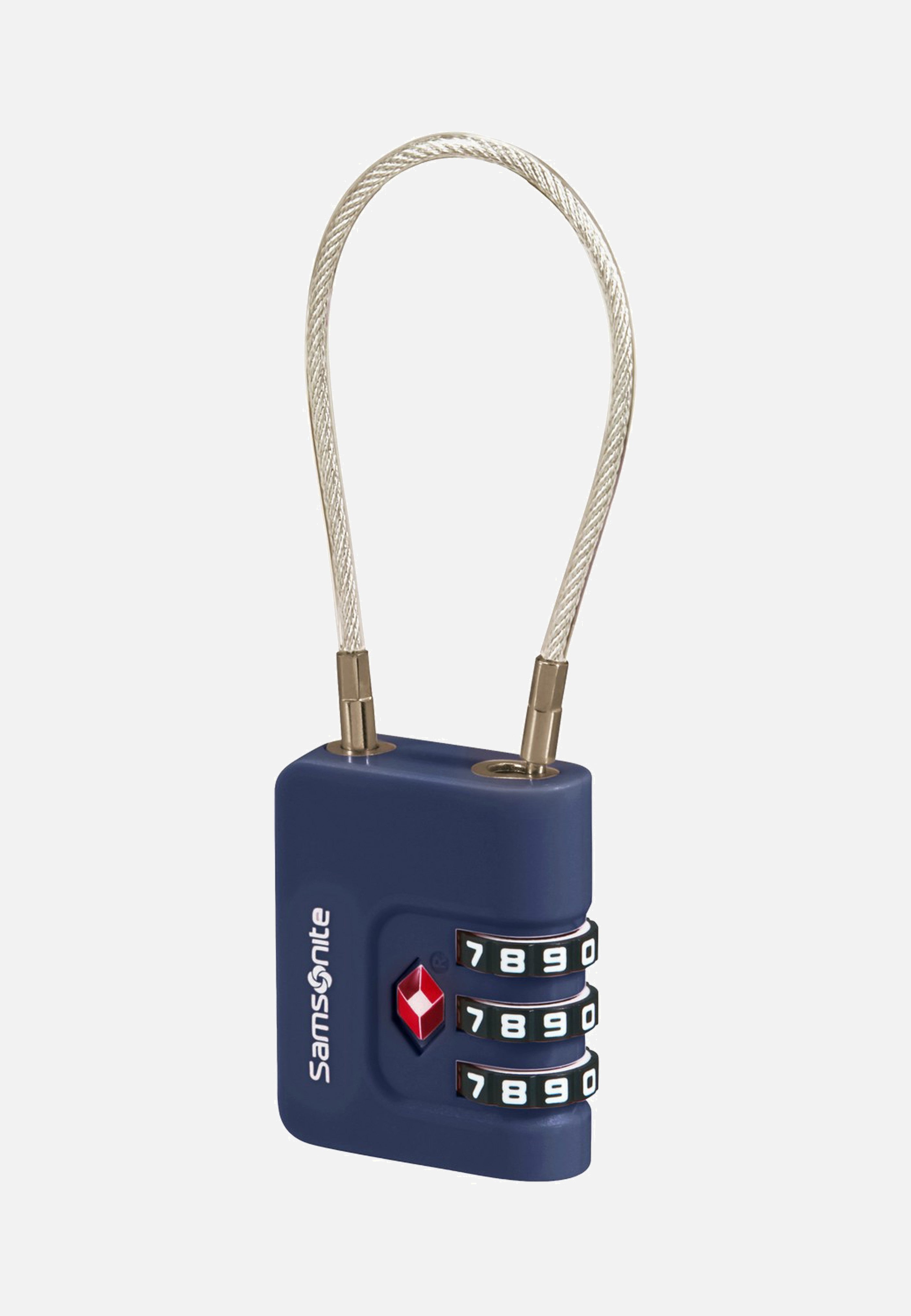 Samsonite Cablelock 3 Dial TSA Midnight Blue Lock