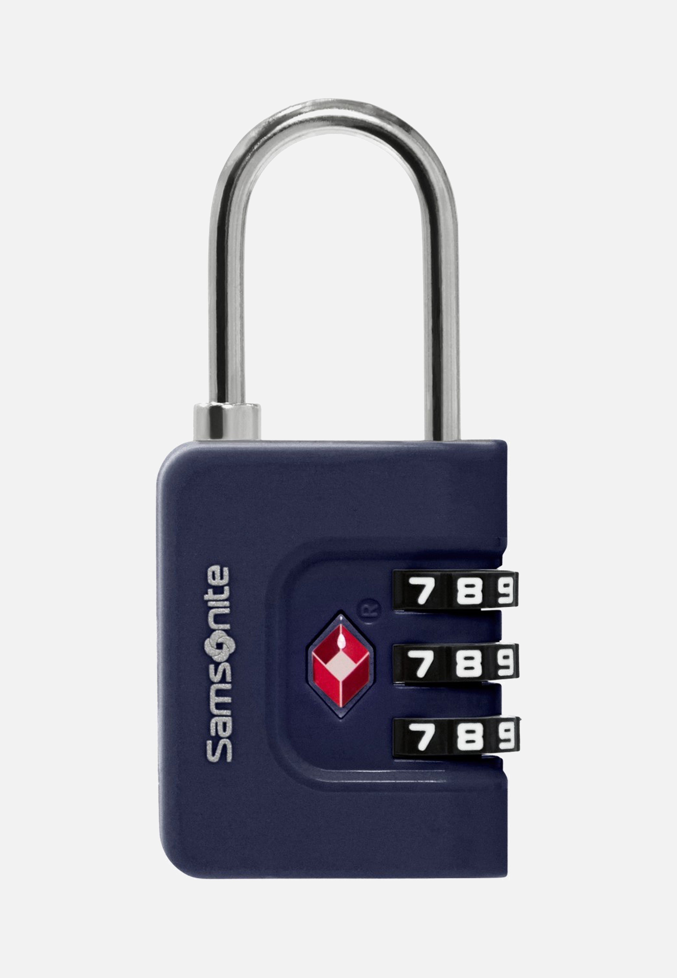 Samsonite Combilock 3 Dial TSA Midnight Blue Lock
