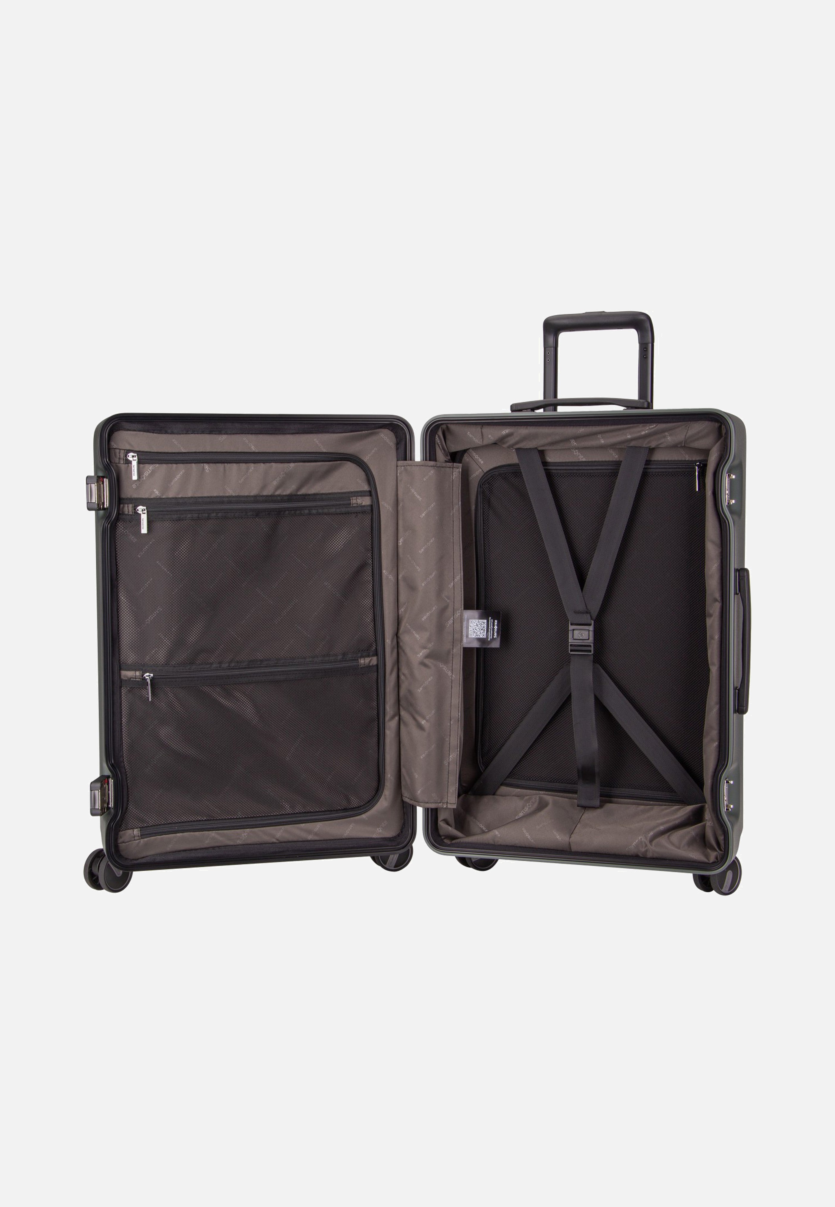Samsonite Focus 69/25 Spinner Matt Sage Khaki Suitcase