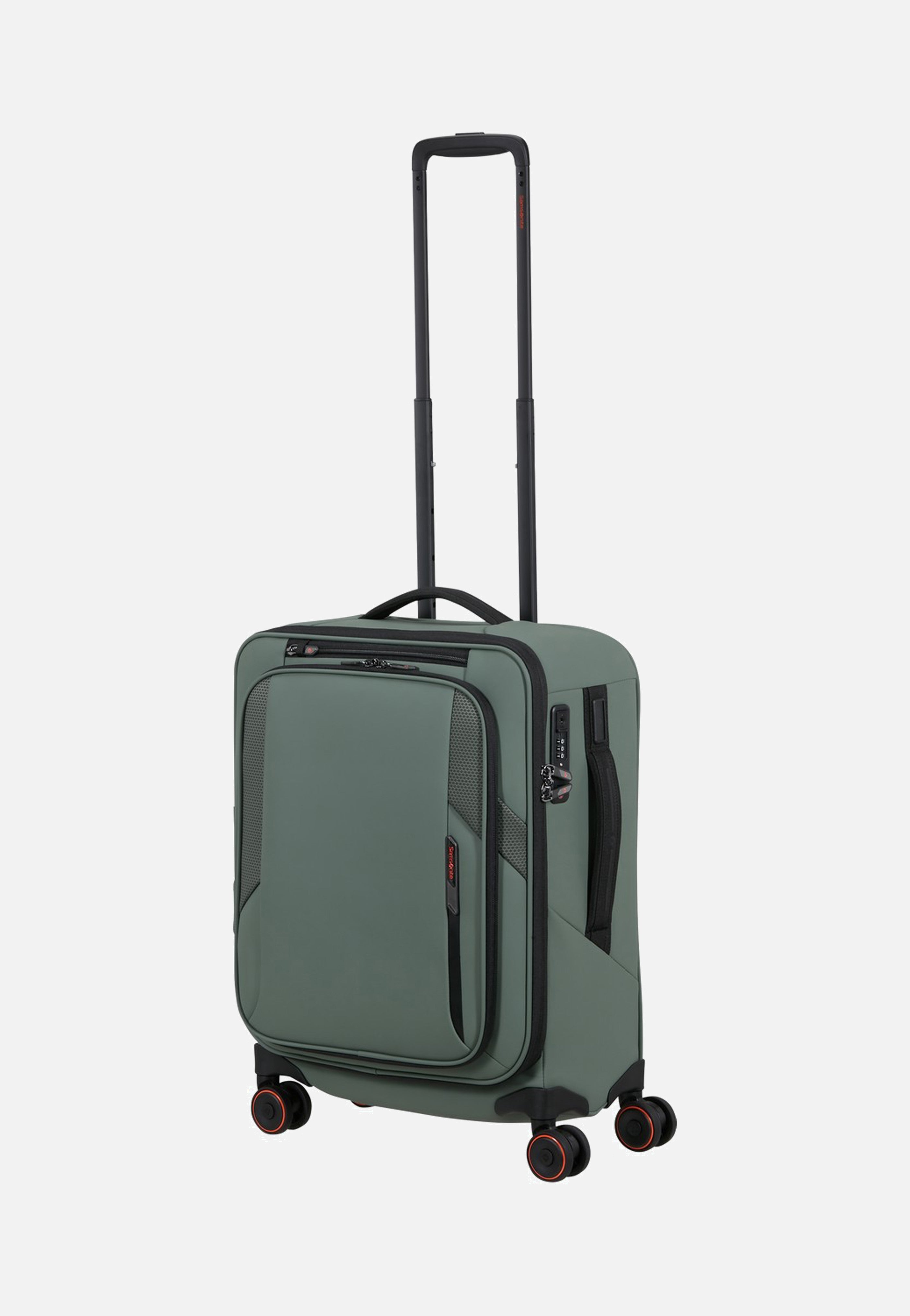 Samsonite Glazed Spinner 55/20 Exp Sage Green - Suitcase | Sakoi