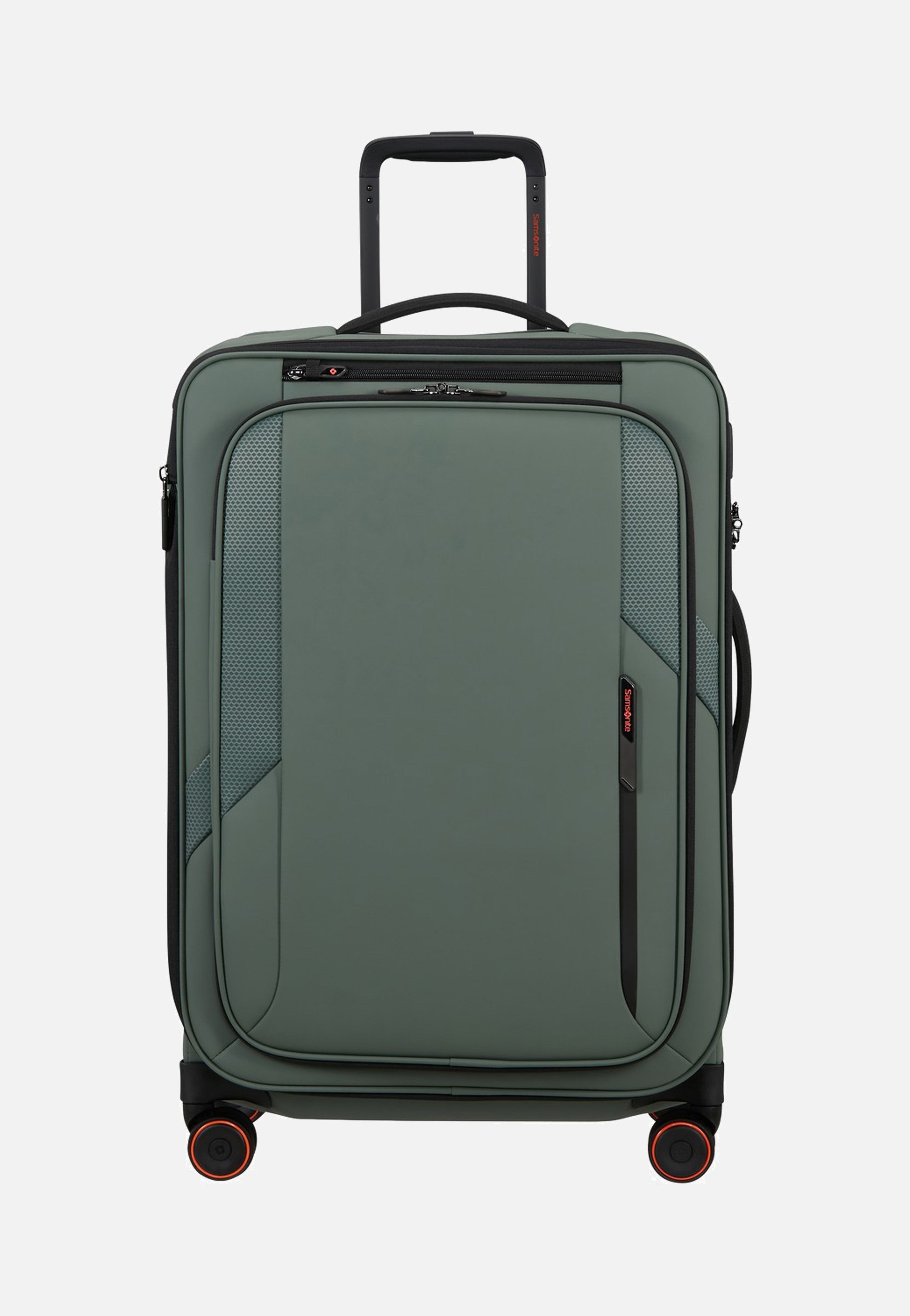 Samsonite Glazed Spinner 67/24 Exp Sage Green Suitcase