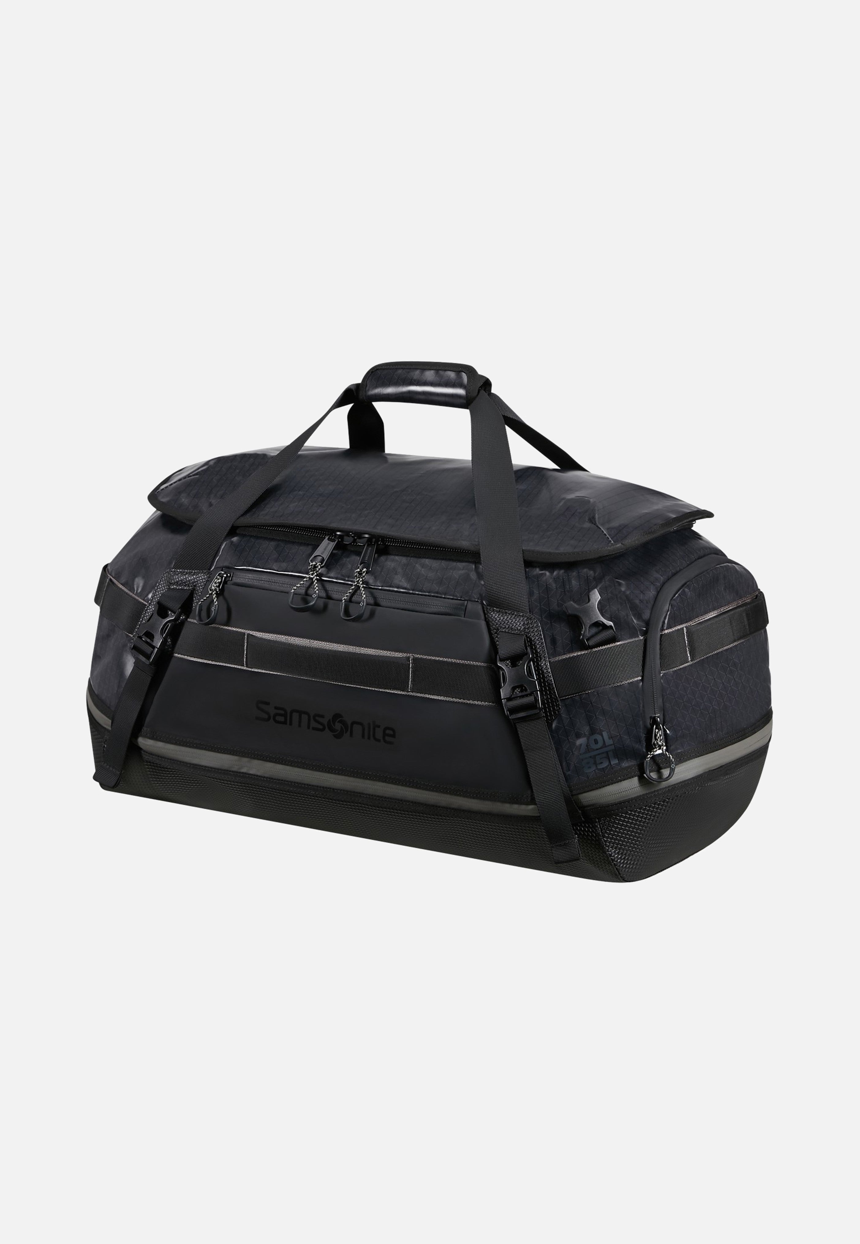 Samsonite Outtrax Duffle M Exp 70l/85l Slate Black Dufflebag