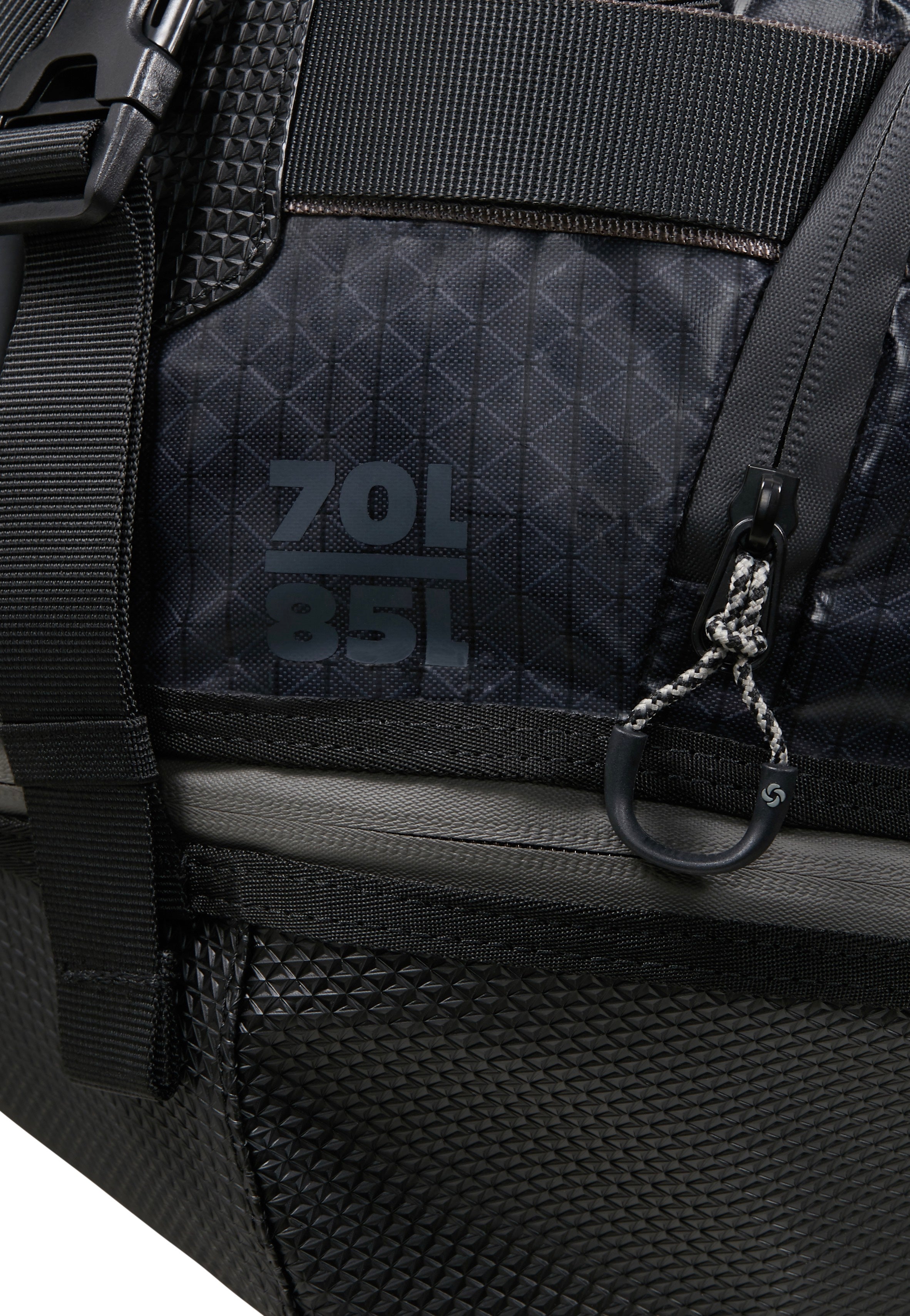 Samsonite Outtrax Duffle M Exp 70l/85l Slate Black Dufflebag
