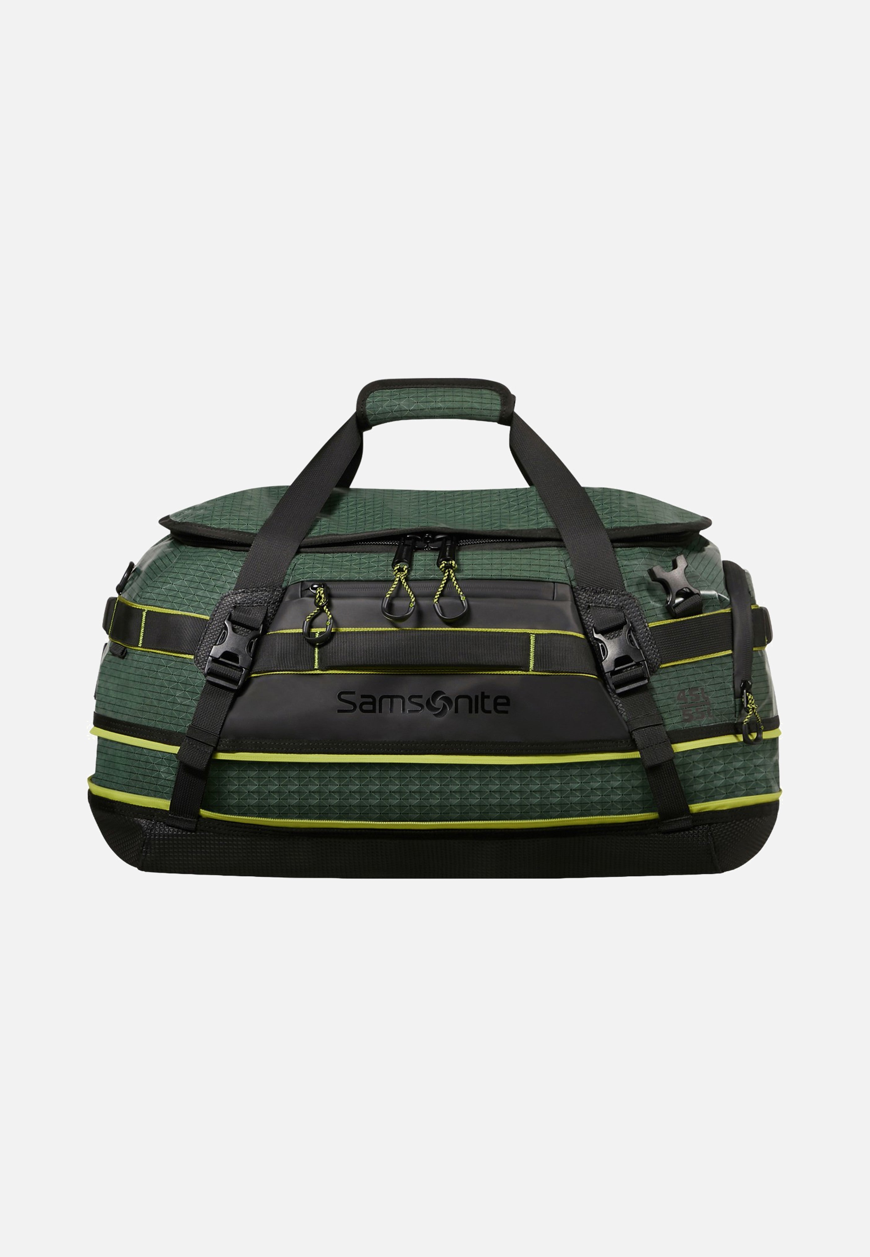 Samsonite ダークグリーン ボストンバッグ Samsonite Outtrax Duffle S Exp 45l/55l Forest Green - Dufflebag