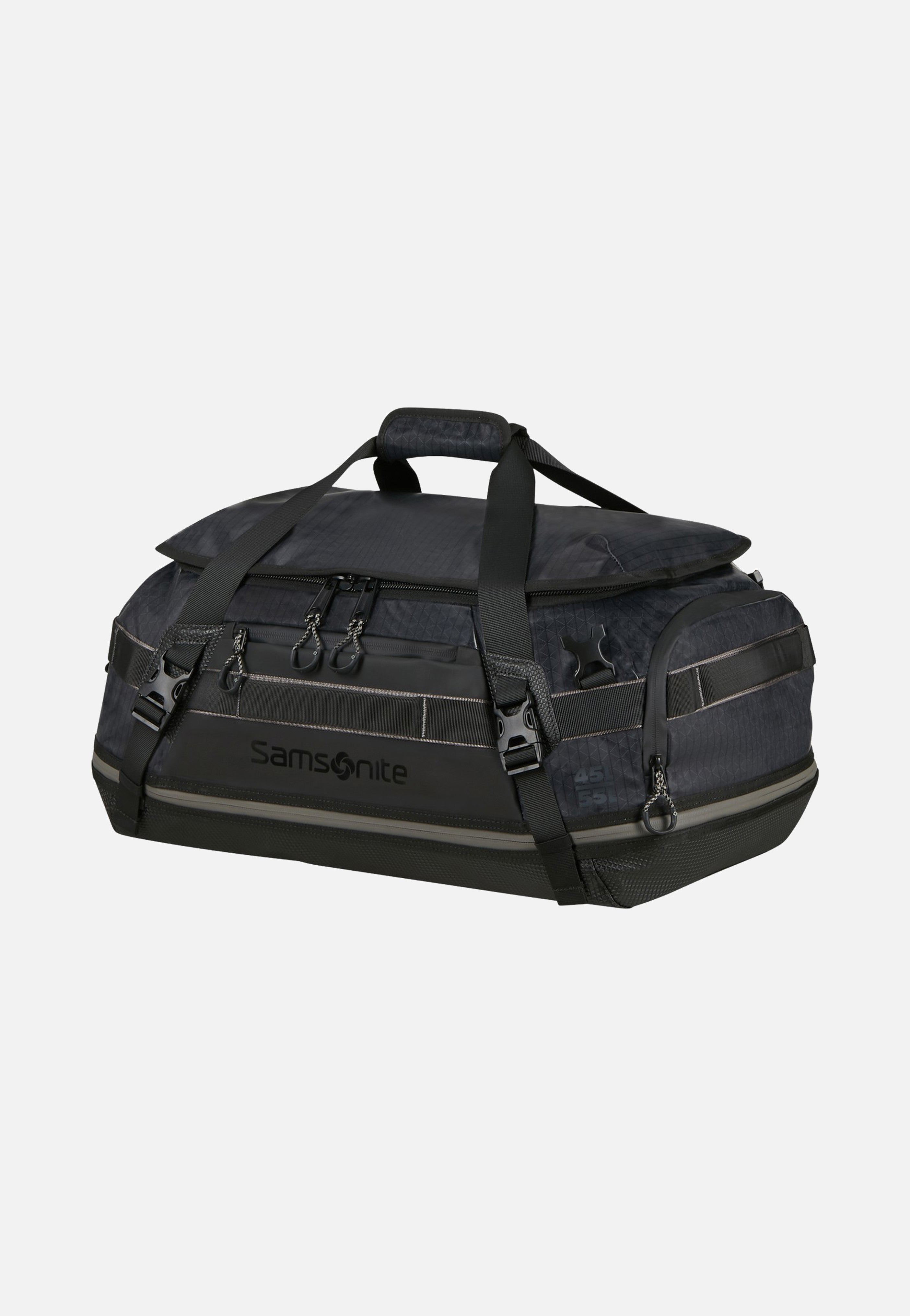 Samsonite Outtrax Duffle S Exp 45l/55l Slate Black Dufflebag