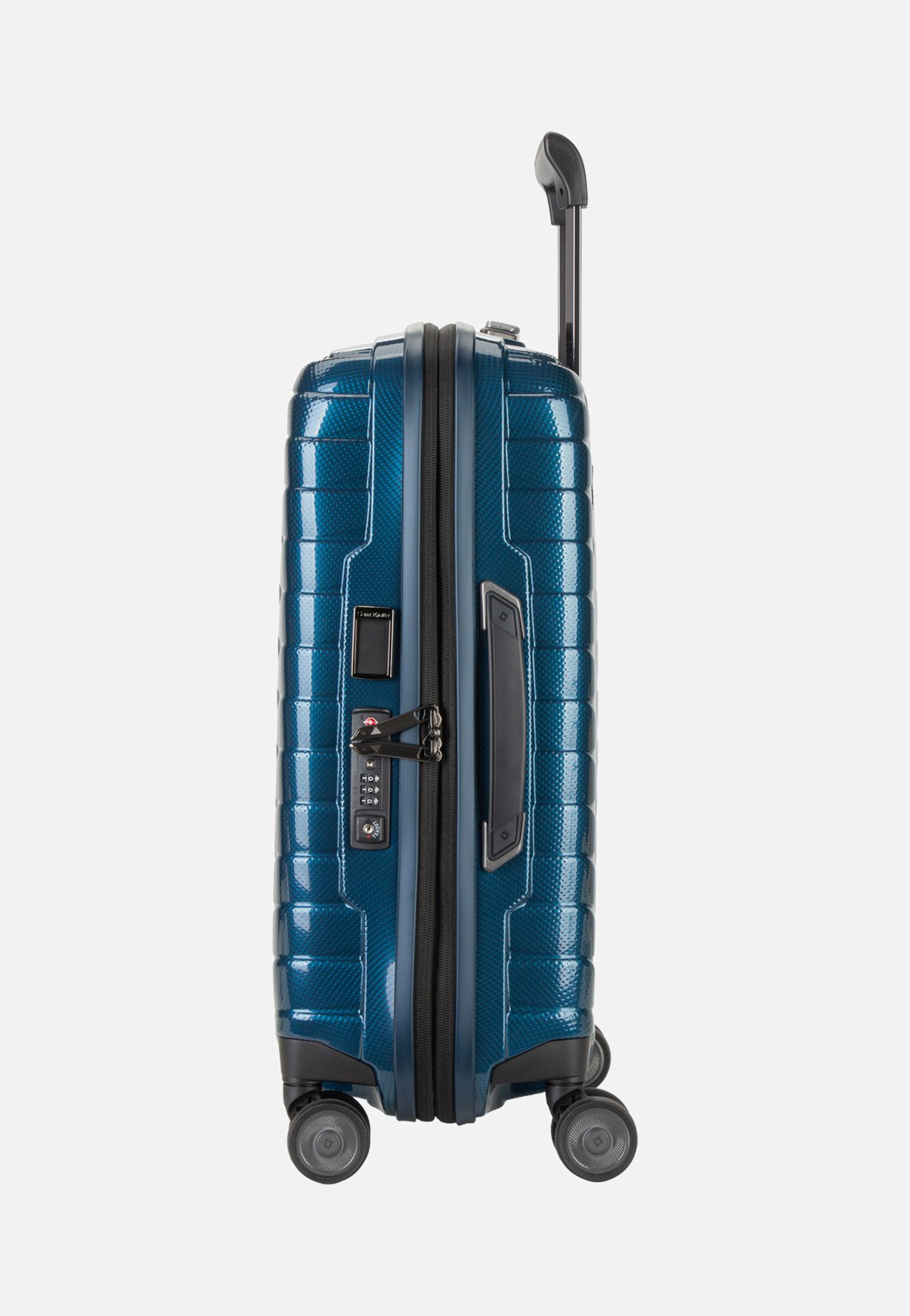Samsonite Proxis Spinner 55/20 Exp Petrol Blue Suitcase