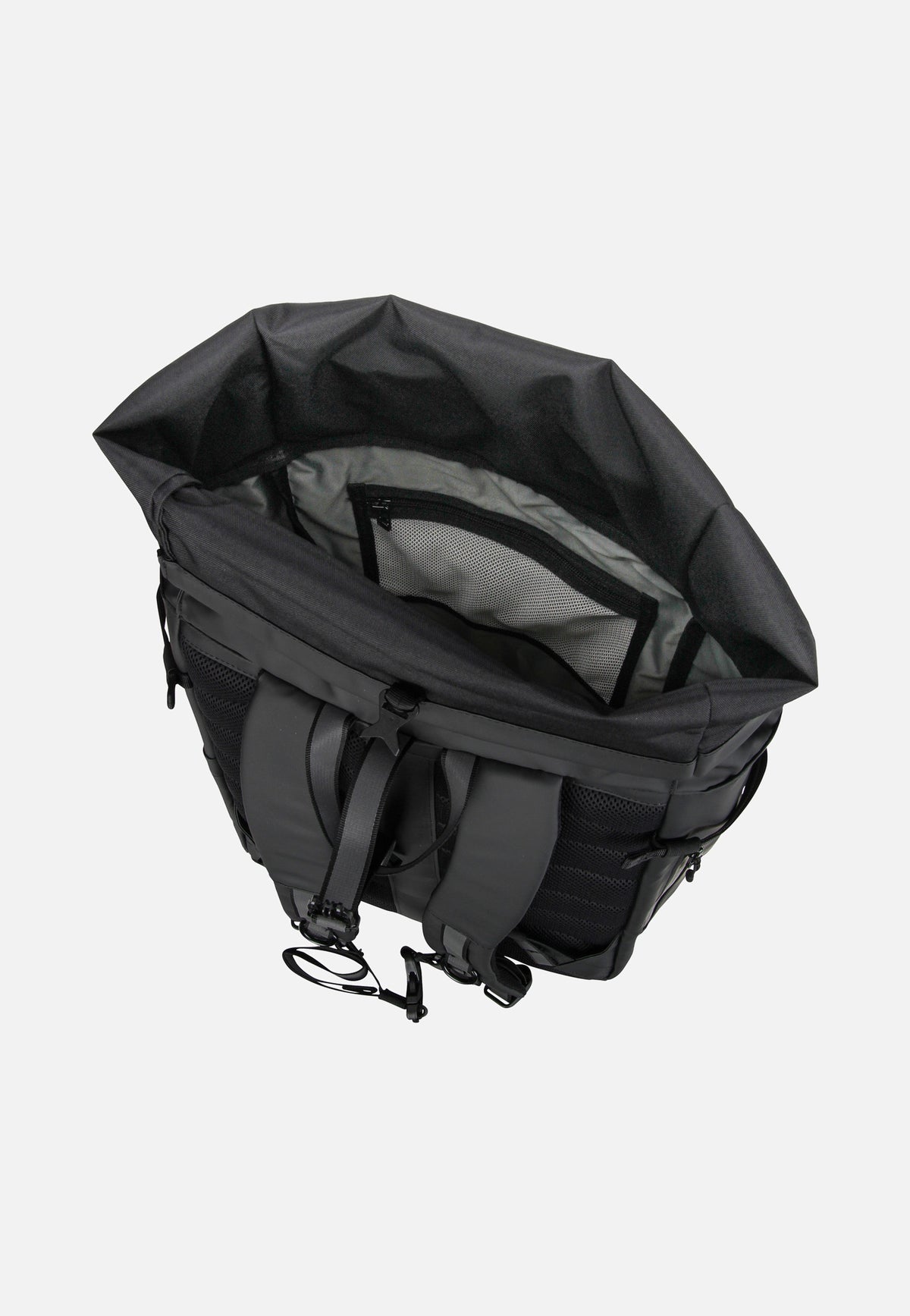 Sandqvist Arnold Black Sac à dos à enroulement