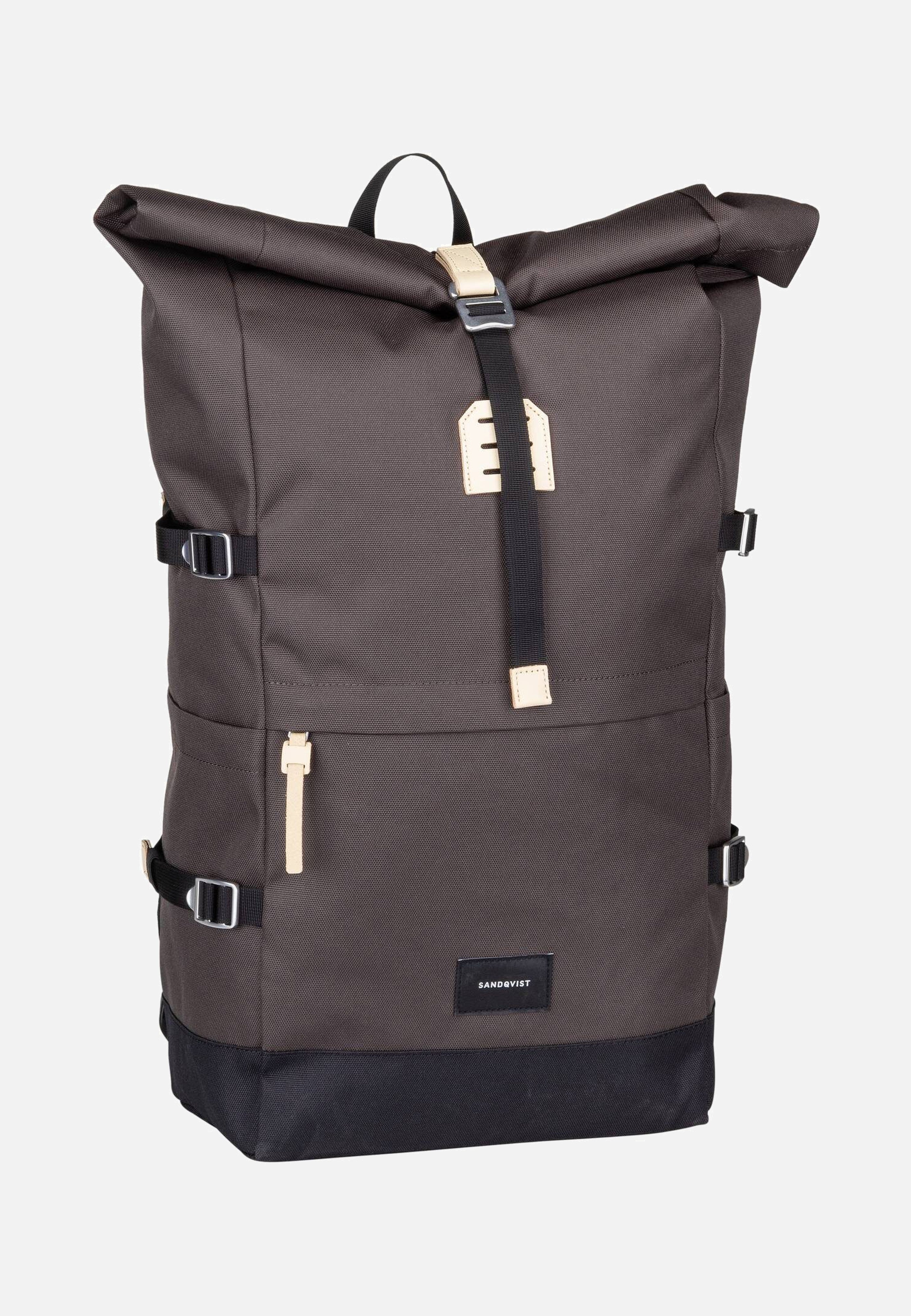 Sandqvist - Bernt Brown - Rolltop Backpack | Neutral-Image