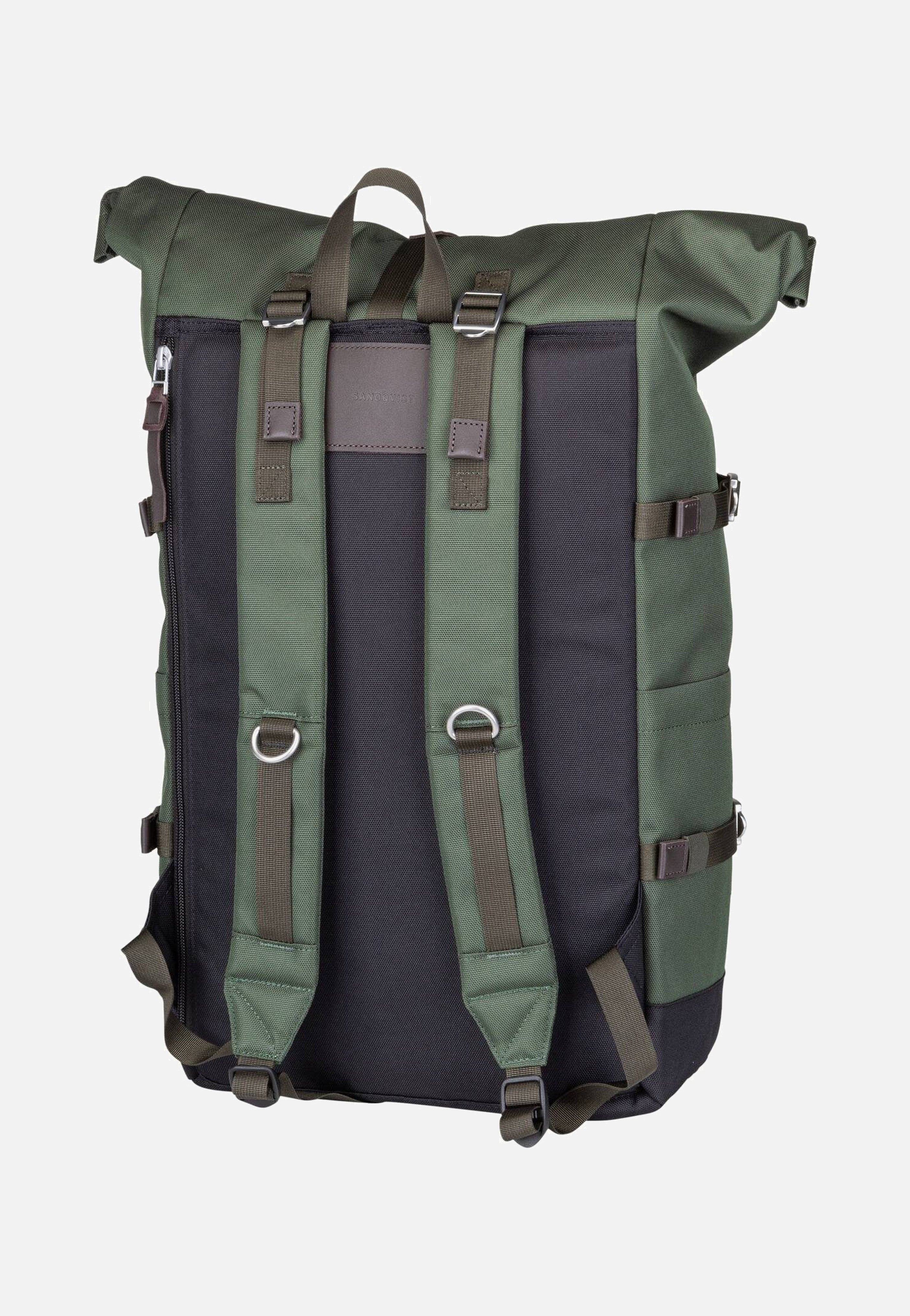 Sandqvist - Bernt Dawn Green - Rolltop Backpack | Neutral-Image