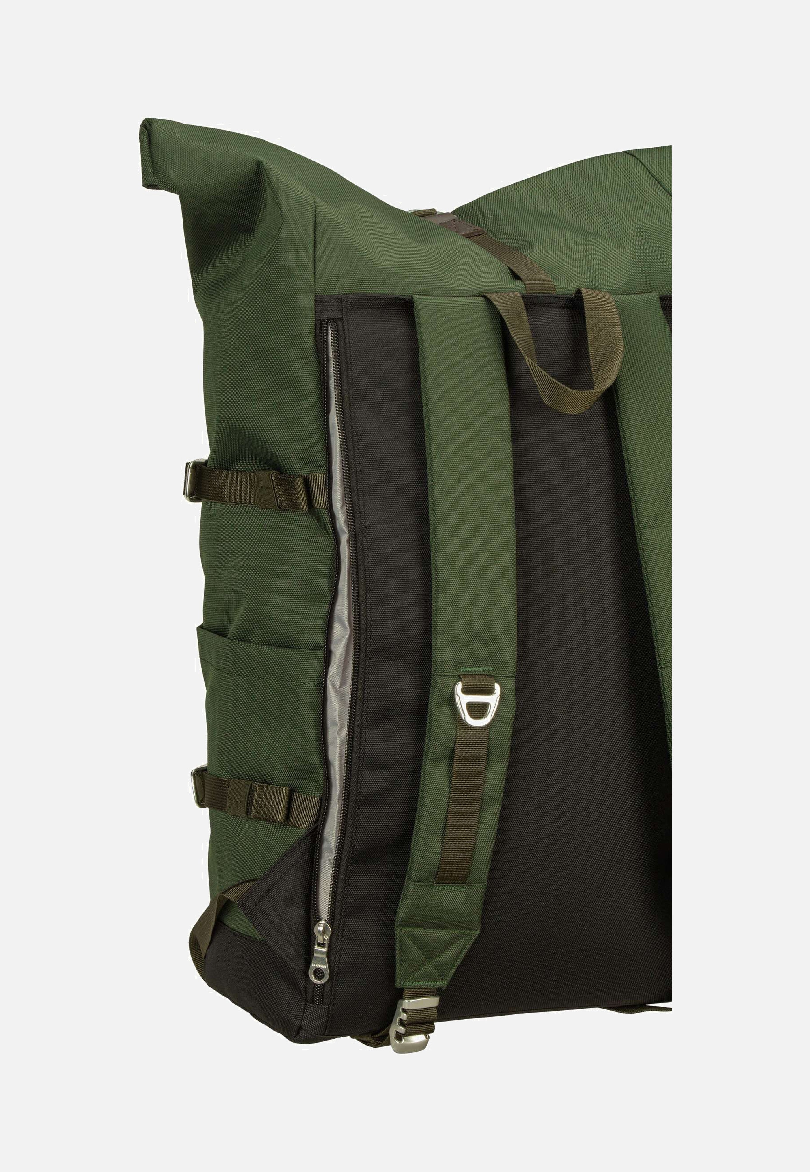 Sandqvist Icon BP L Dawn Green Rolltop Backpack