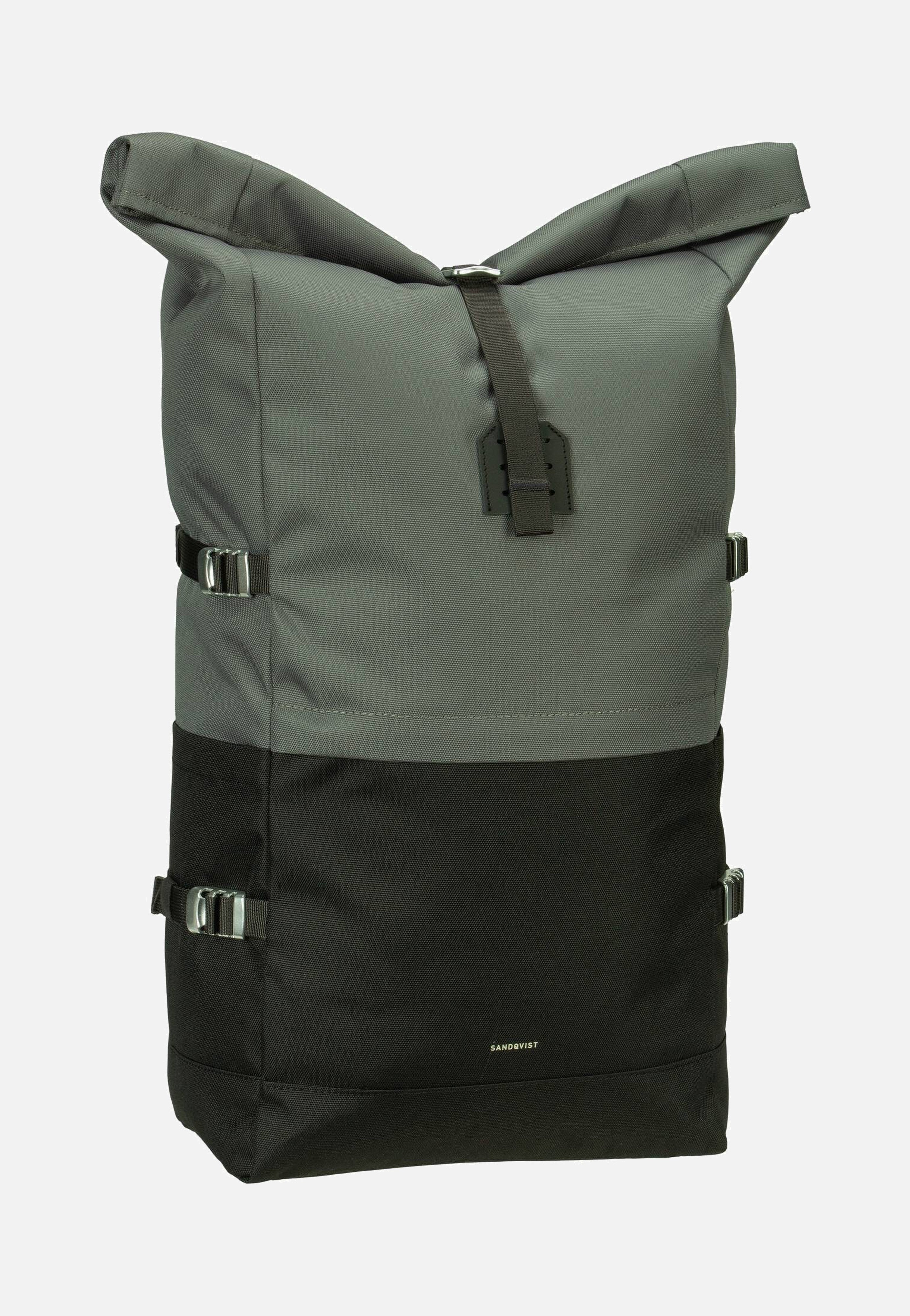 Sandqvist - Icon BP L Multi Dark - Rolltop Backpack | Neutral-Image