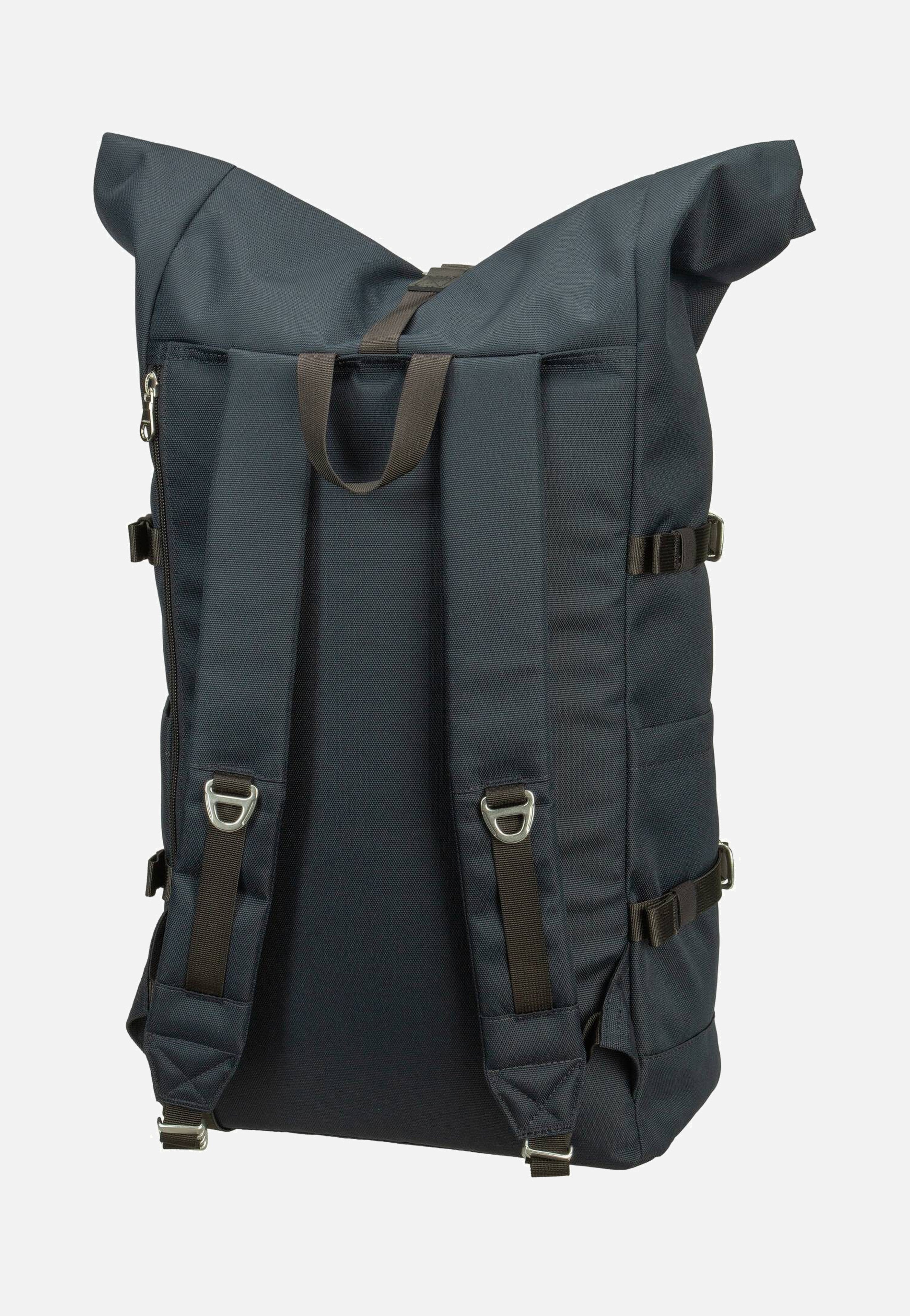 Sandqvist - Icon BP L Navy - Rolltop Backpack | Neutral-Image