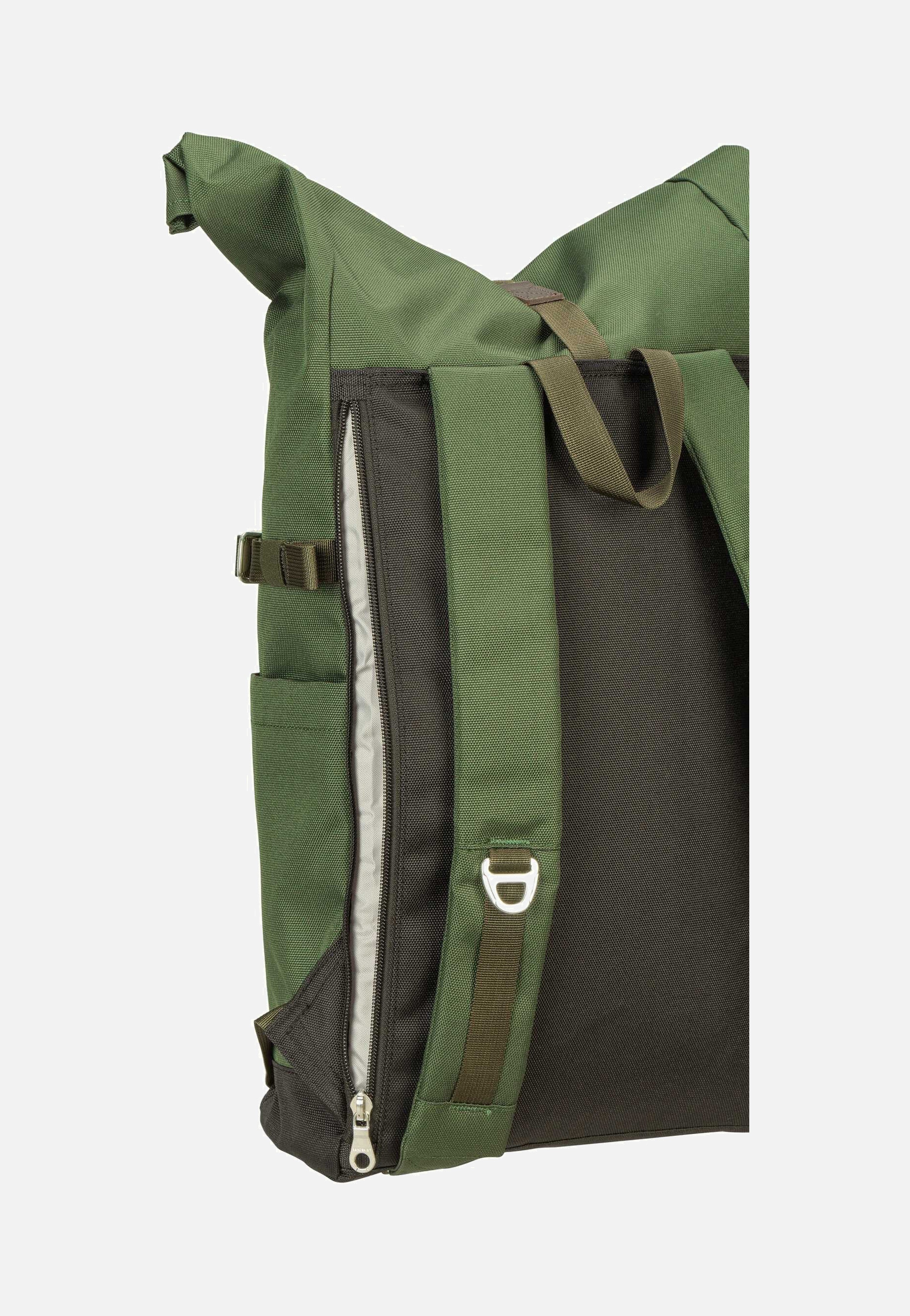 Sandqvist Icon Rolltop BP M Dawn Green Rolltop Backpack