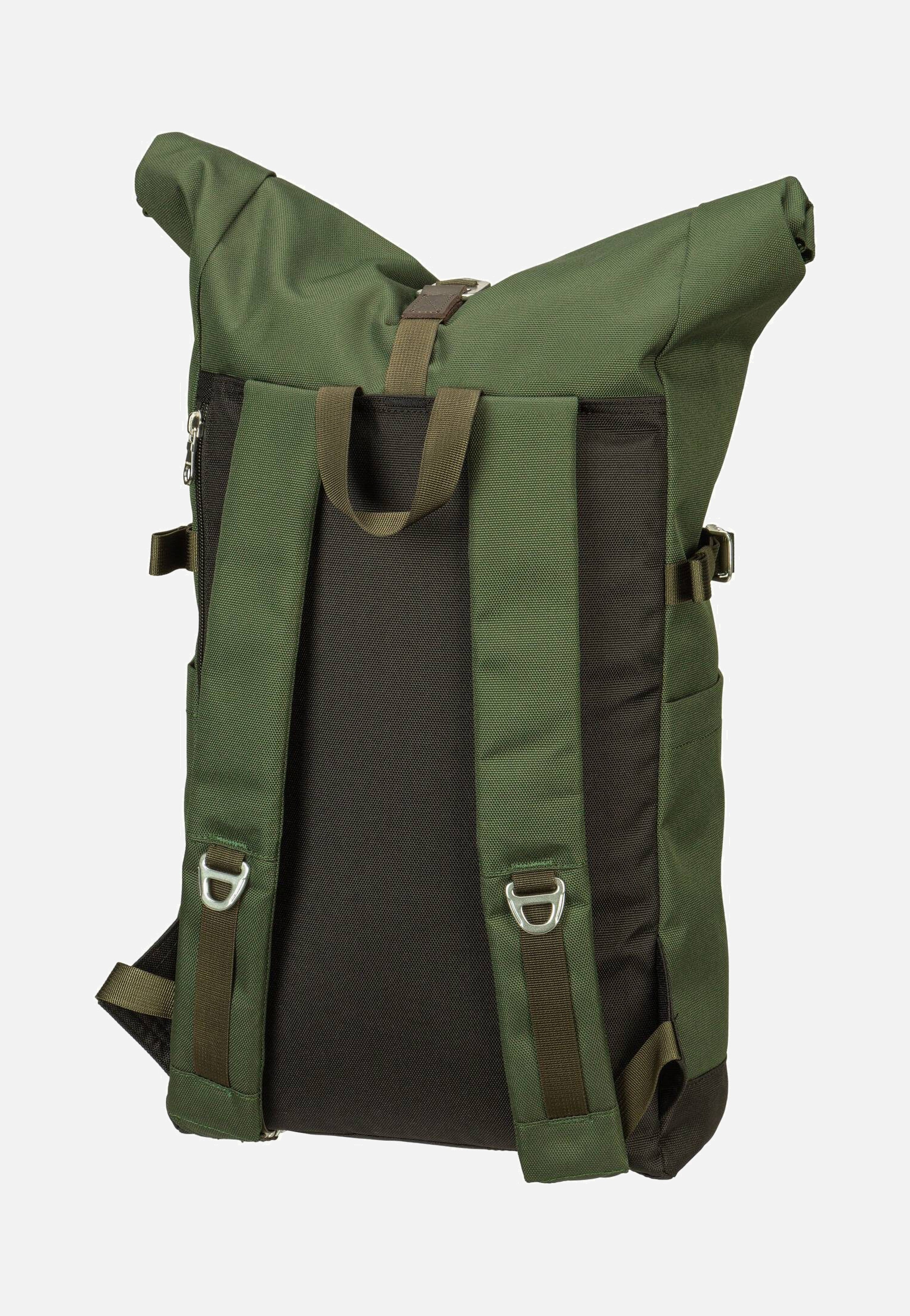 Sandqvist Icon Rolltop BP M Dawn Green Rolltop Backpack