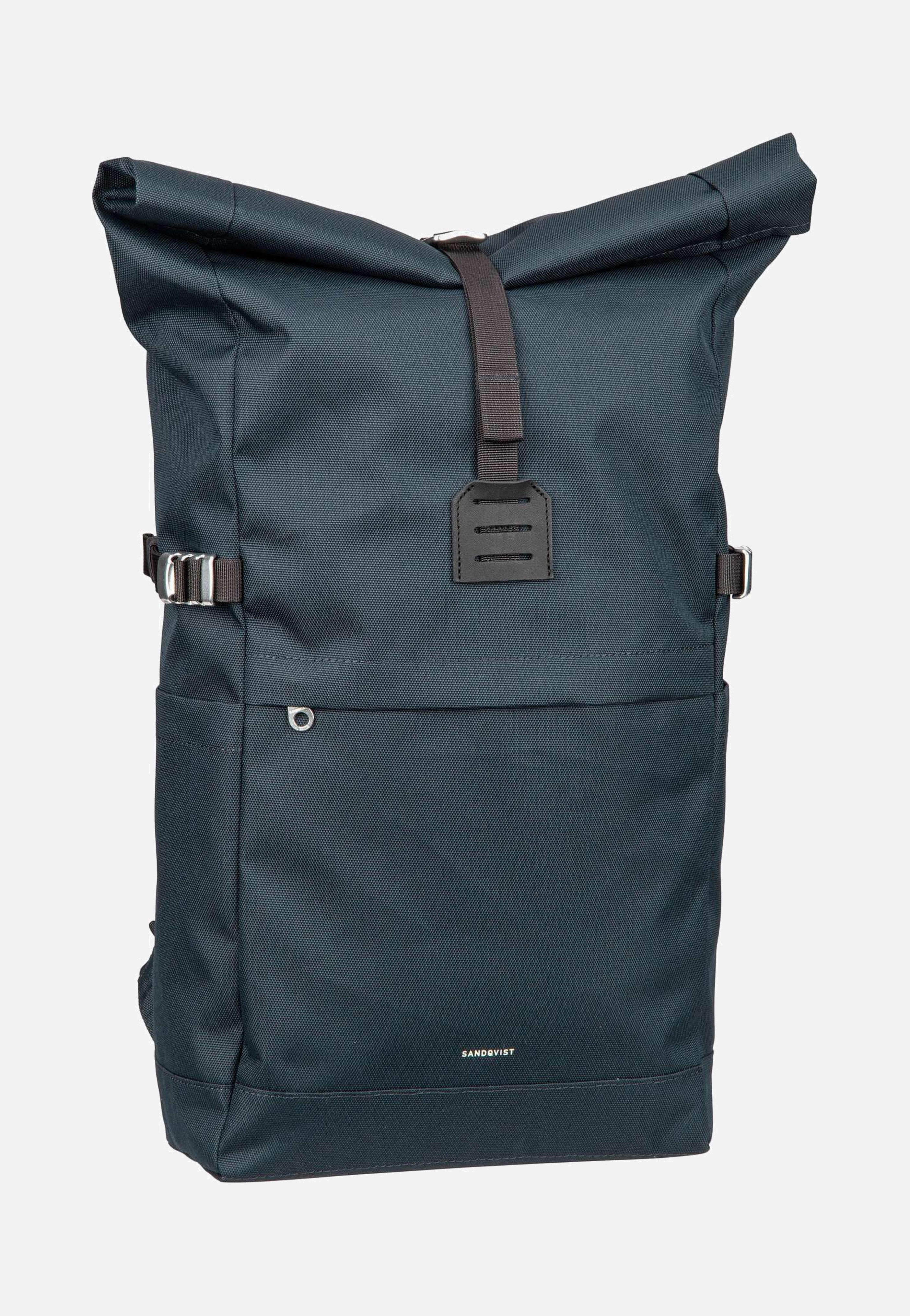 Sandqvist - Icon BP M Navy - Rolltop Backpack | Neutral-Image