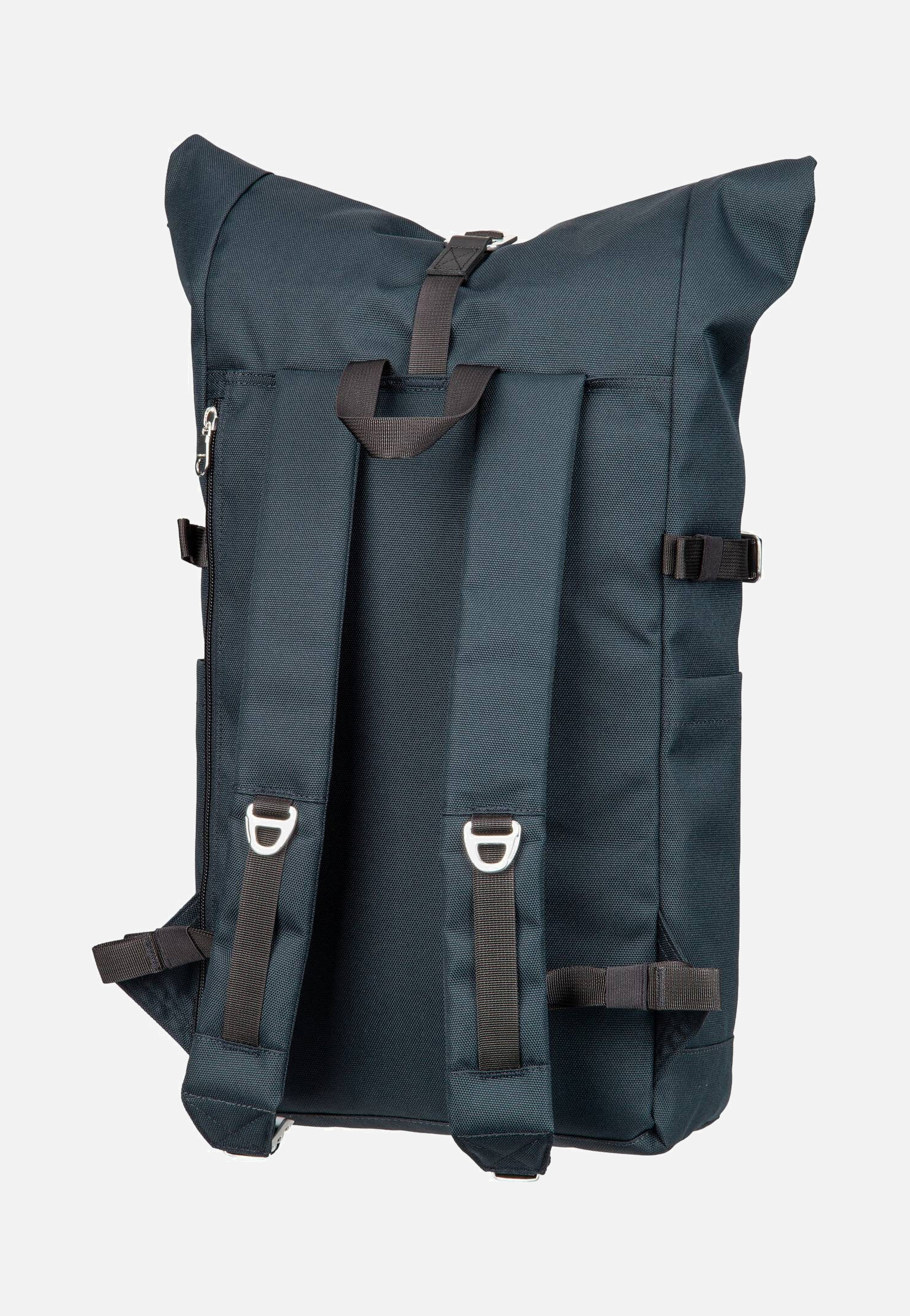 Sandqvist - Icon BP M Navy - Rolltop Backpack | Neutral-Image