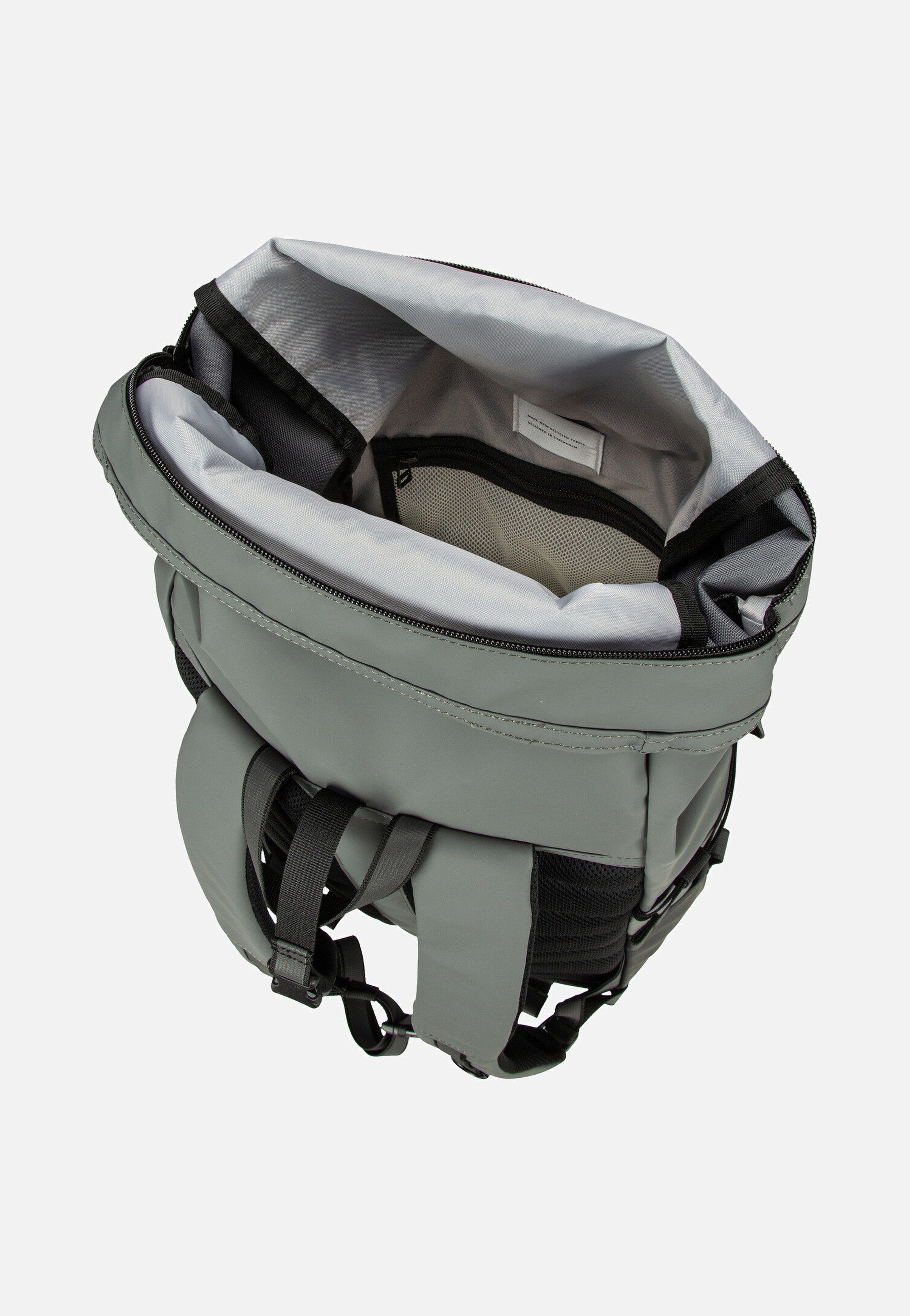 Sandqvist - Ruben 2.0 Multi Dark - Rolltop Backpack | Neutral-Image