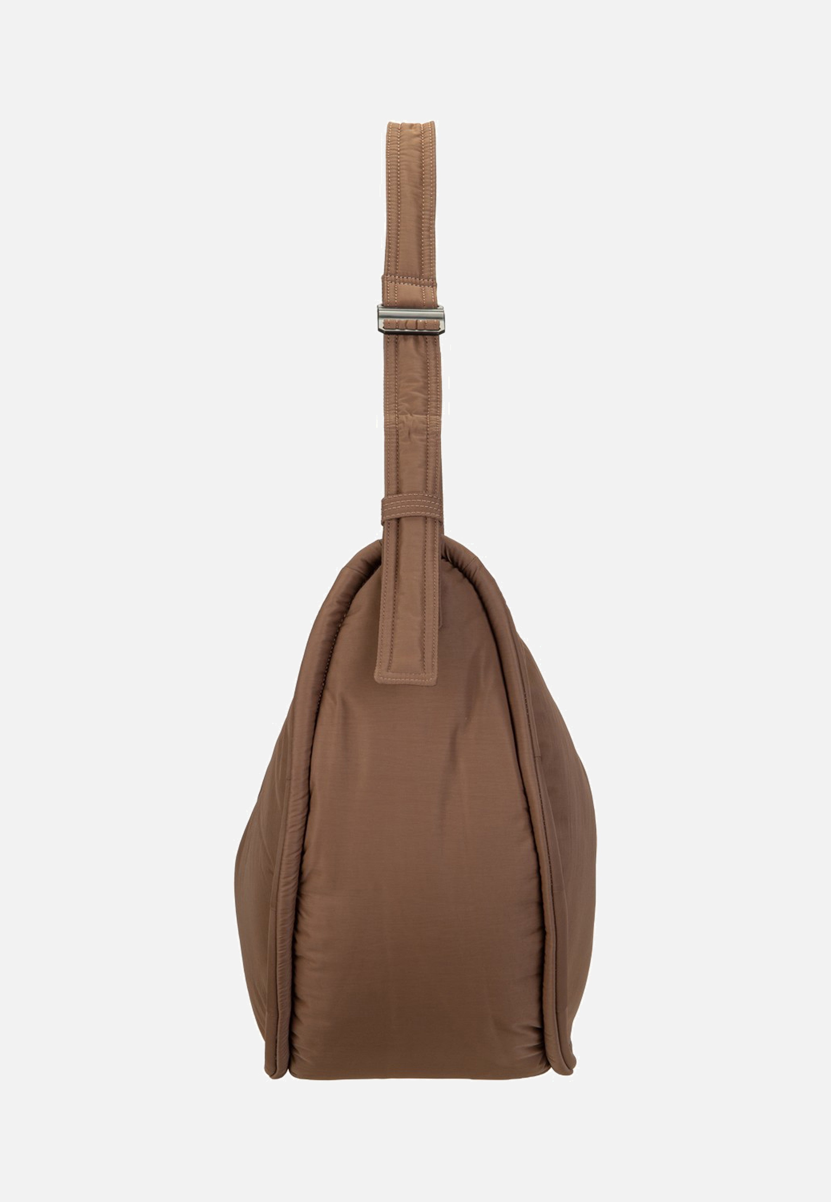 Sandqvist Curve Half Moon Dark Taupe Hobo Bag