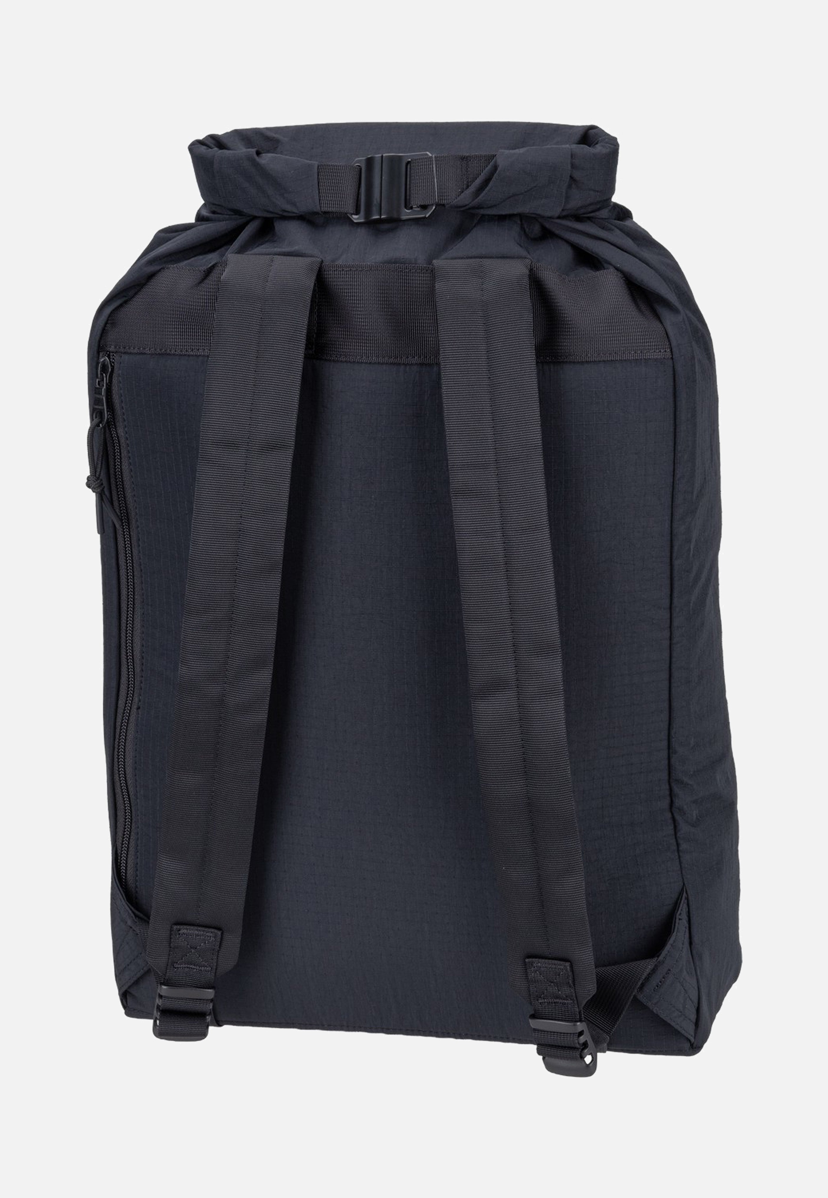 Sandqvist Grid Rolltop 14" Black Zaino arrotolabile