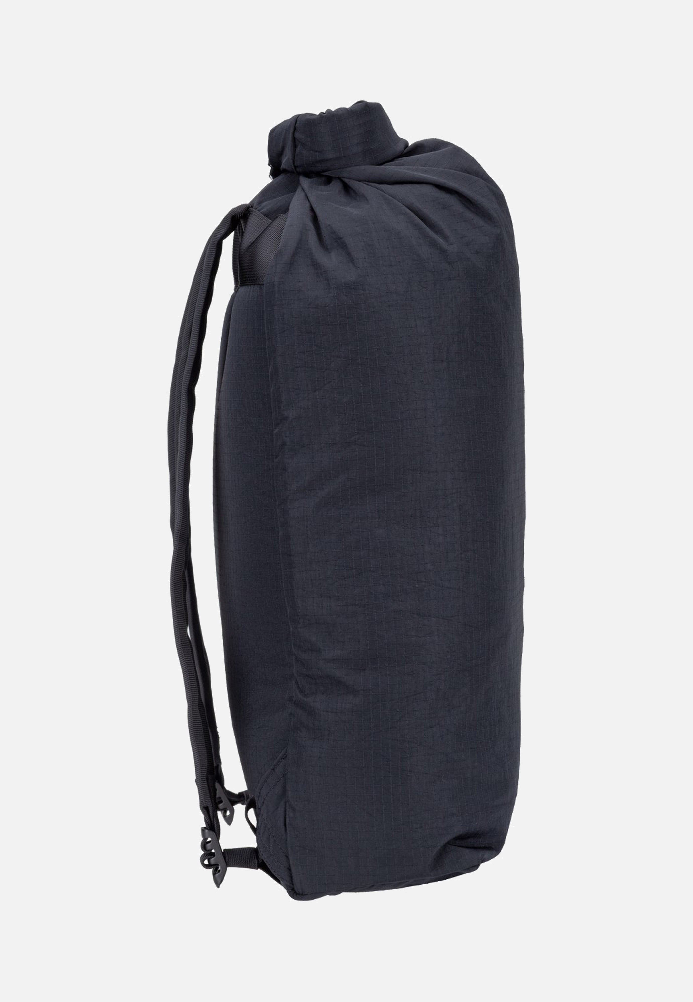 Sandqvist Grid Rolltop 14" Black Zaino arrotolabile