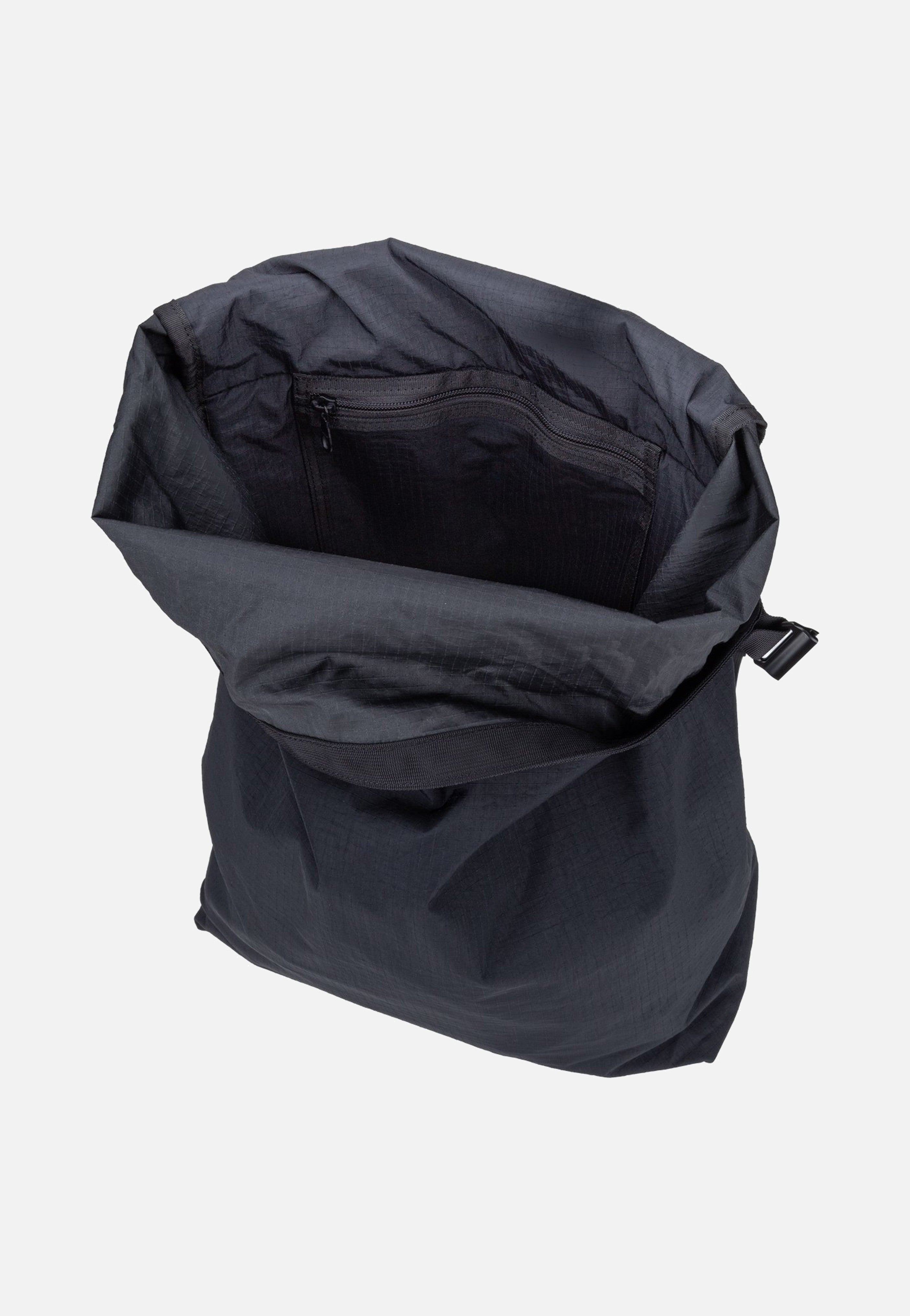 Sandqvist Grid Rolltop 14" Black Zaino arrotolabile