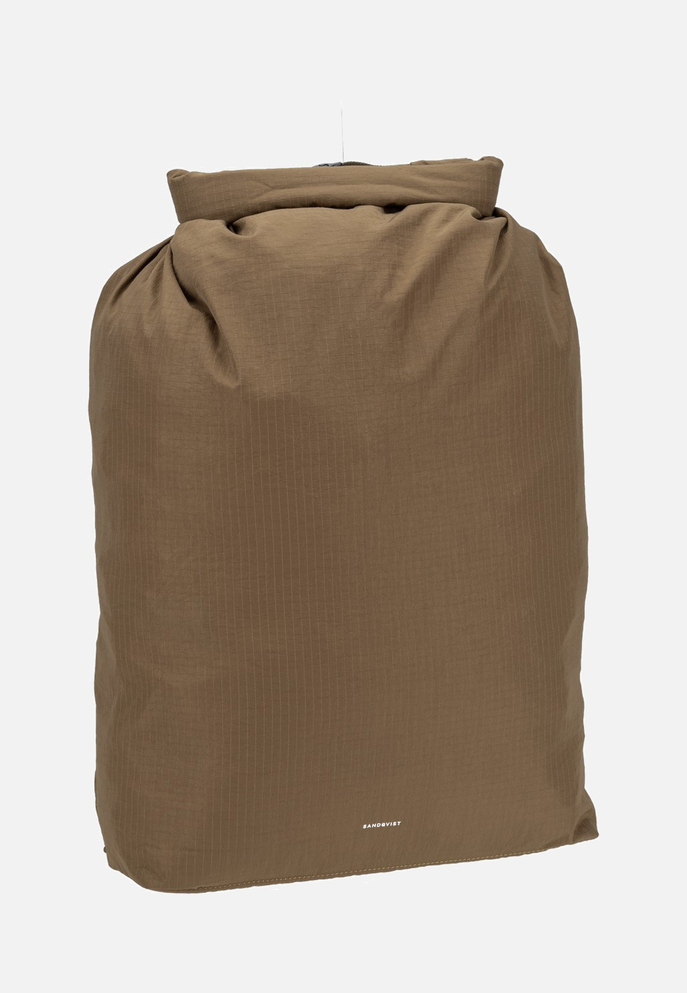 Sandqvist Grid Rolltop 14" Olive Zaino arrotolabile