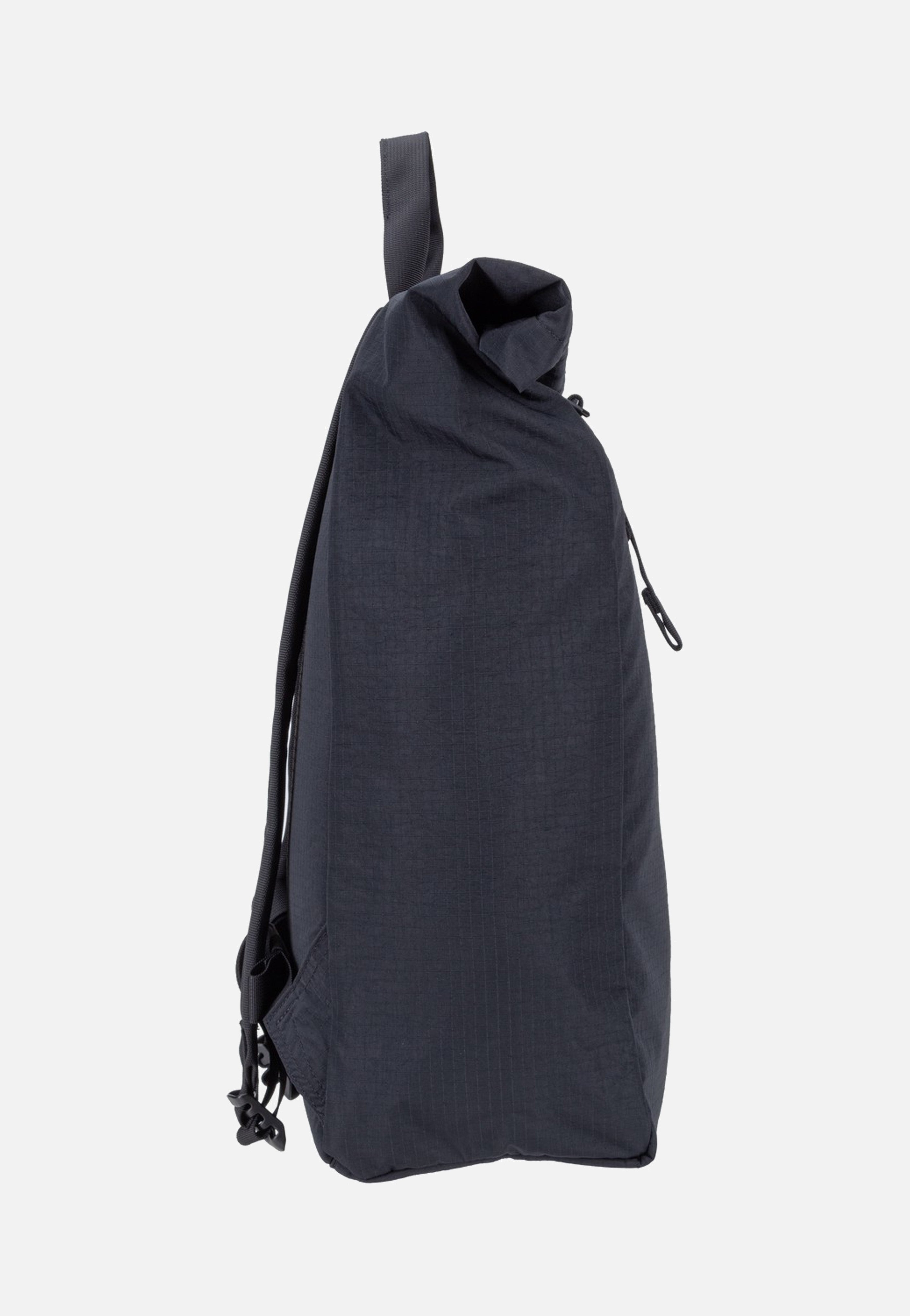 Sandqvist Grid Rolltop 16' Black Sac à dos à enroulement