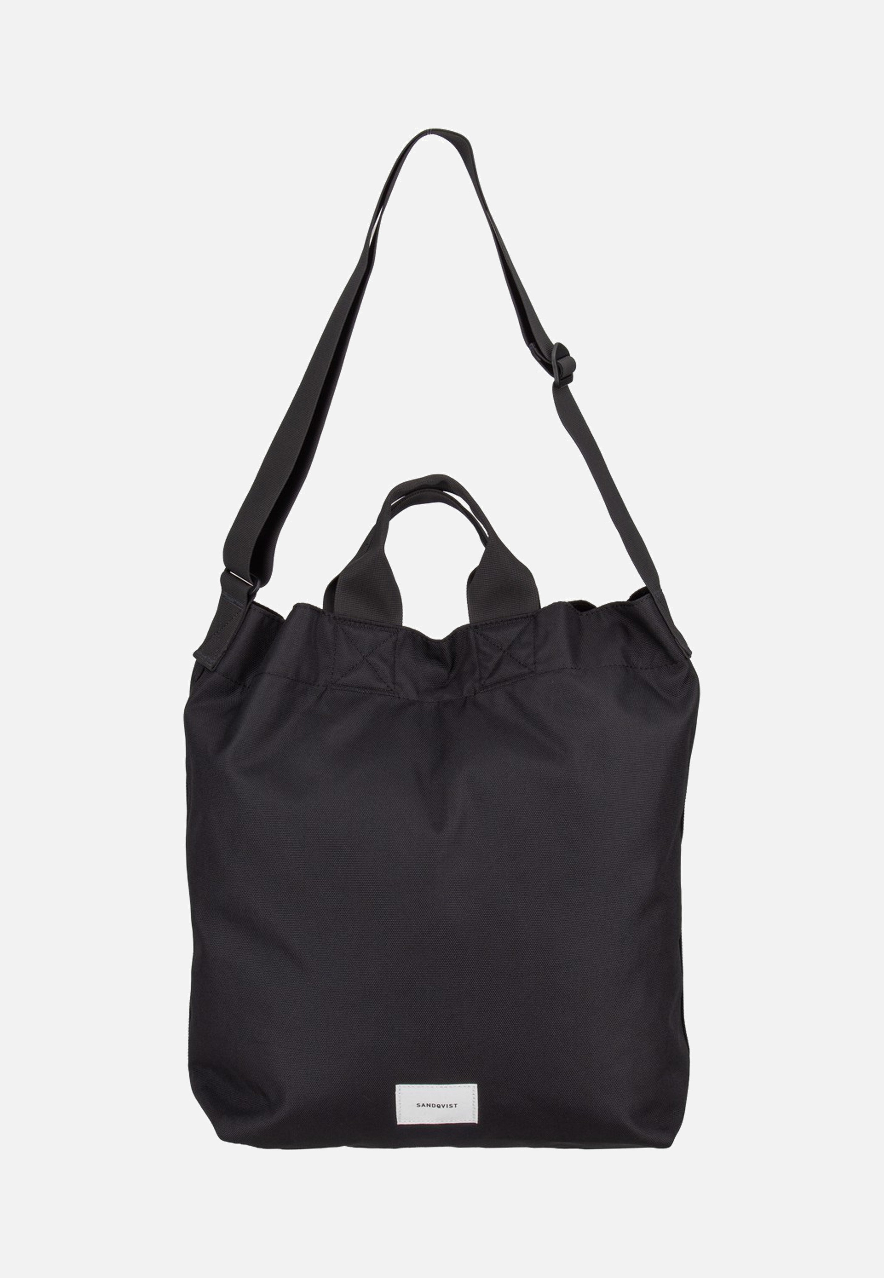 Sandqvist - Ground Shopper Black - Tote Bag | Neutral-Image