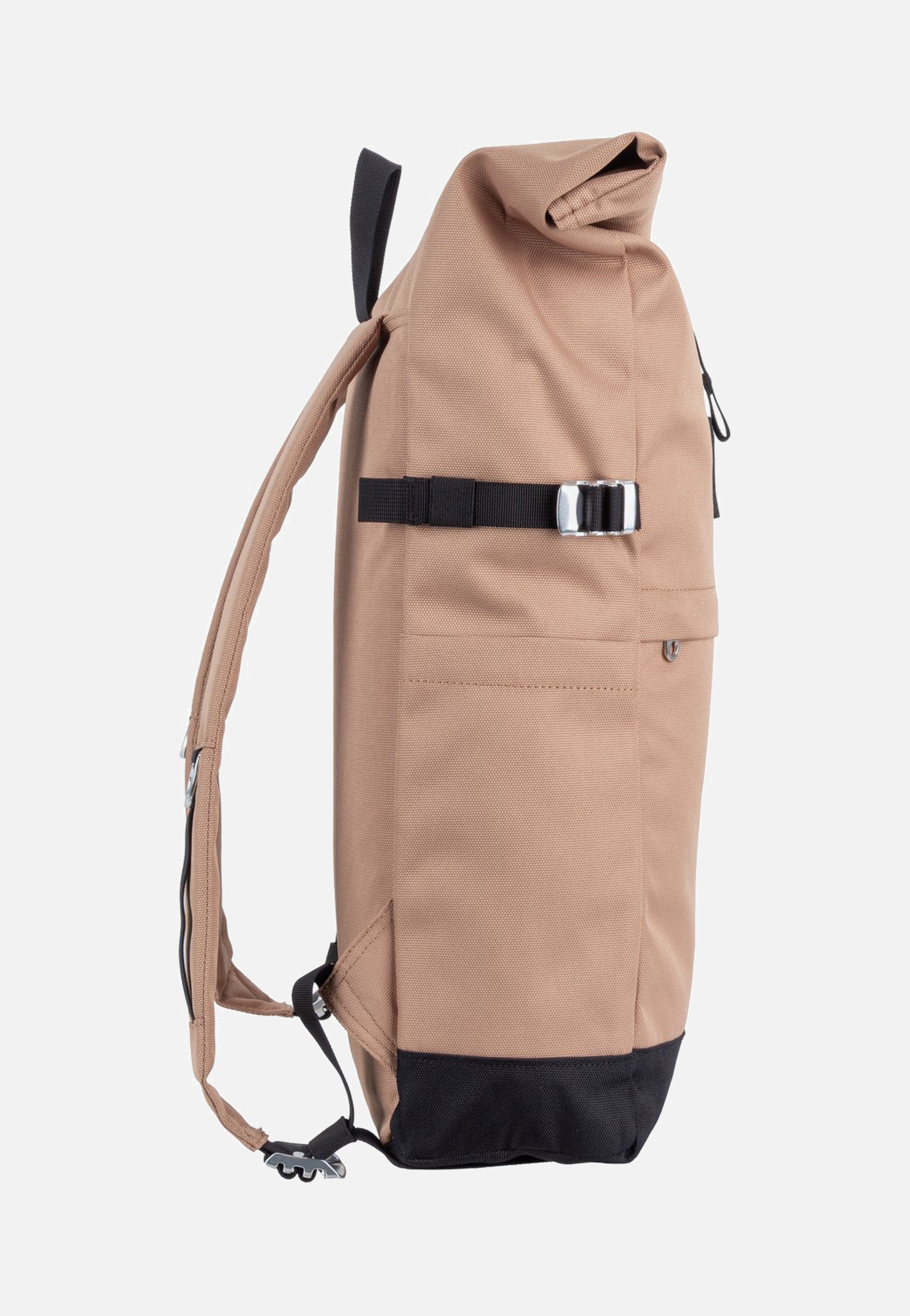 Sandqvist Icon Rolltop 14" Beige Rolltop Backpack