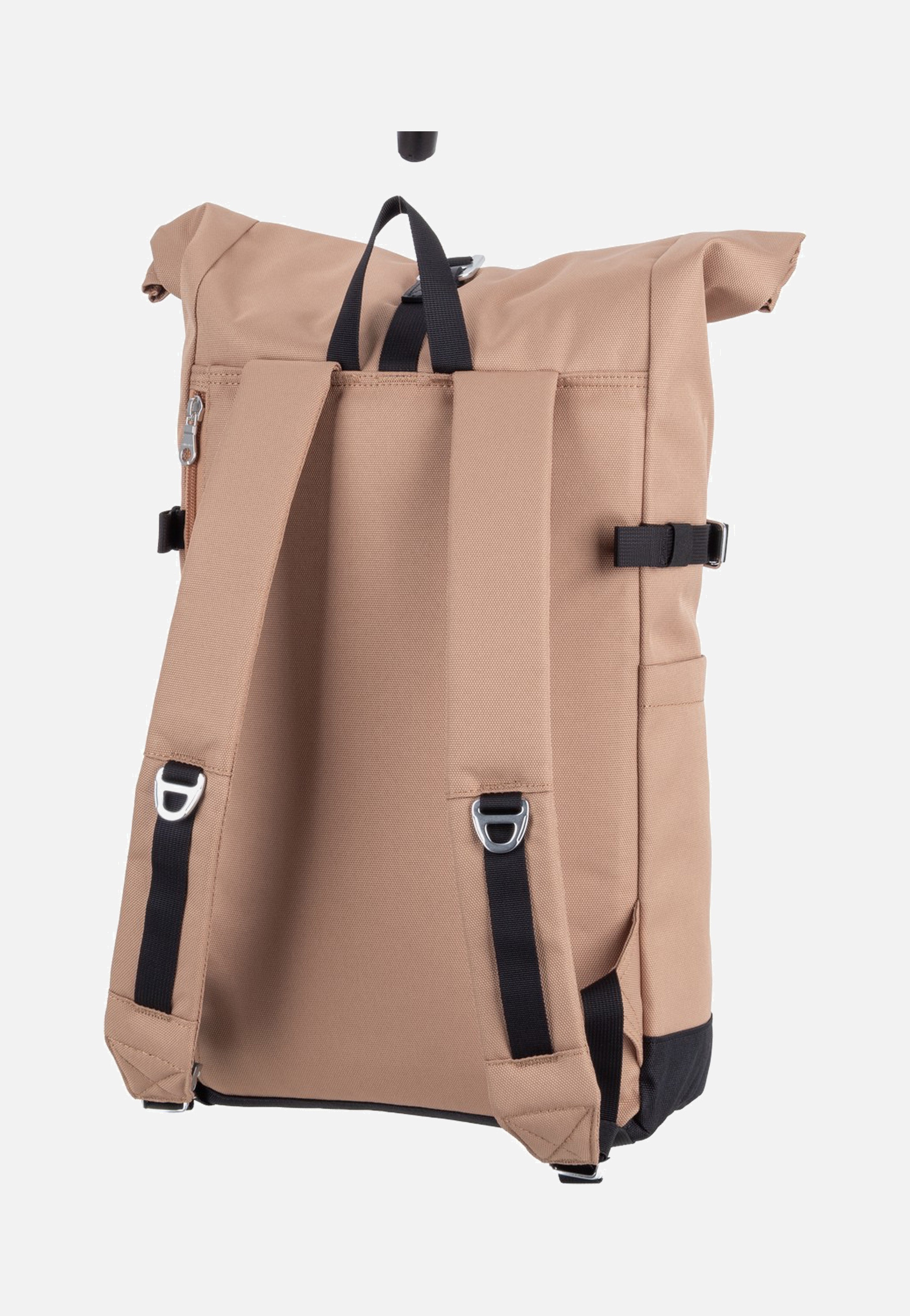Sandqvist Icon Rolltop 14" Beige Rolltop Backpack