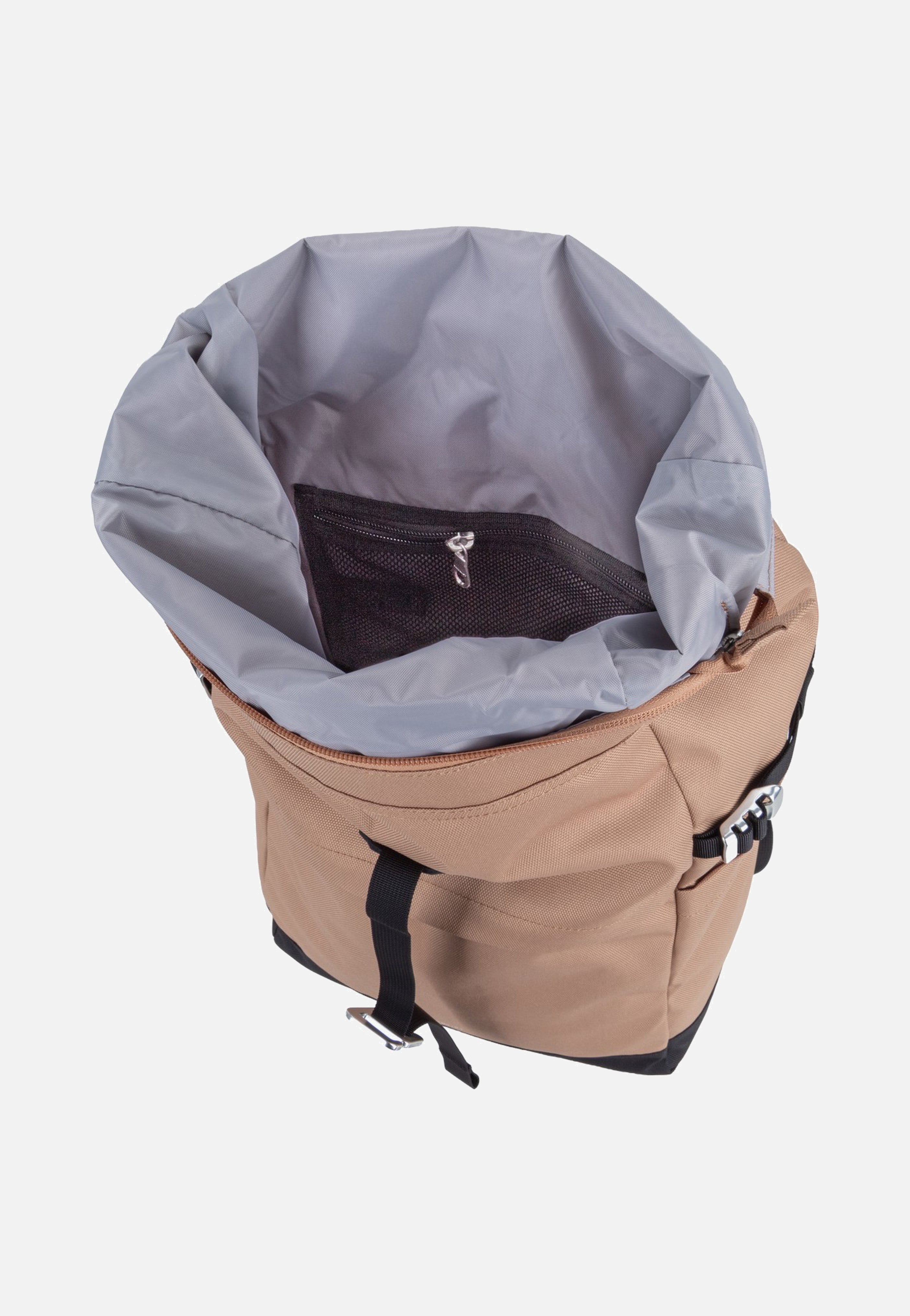 Sandqvist Icon Rolltop 14" Beige Rolltop Backpack