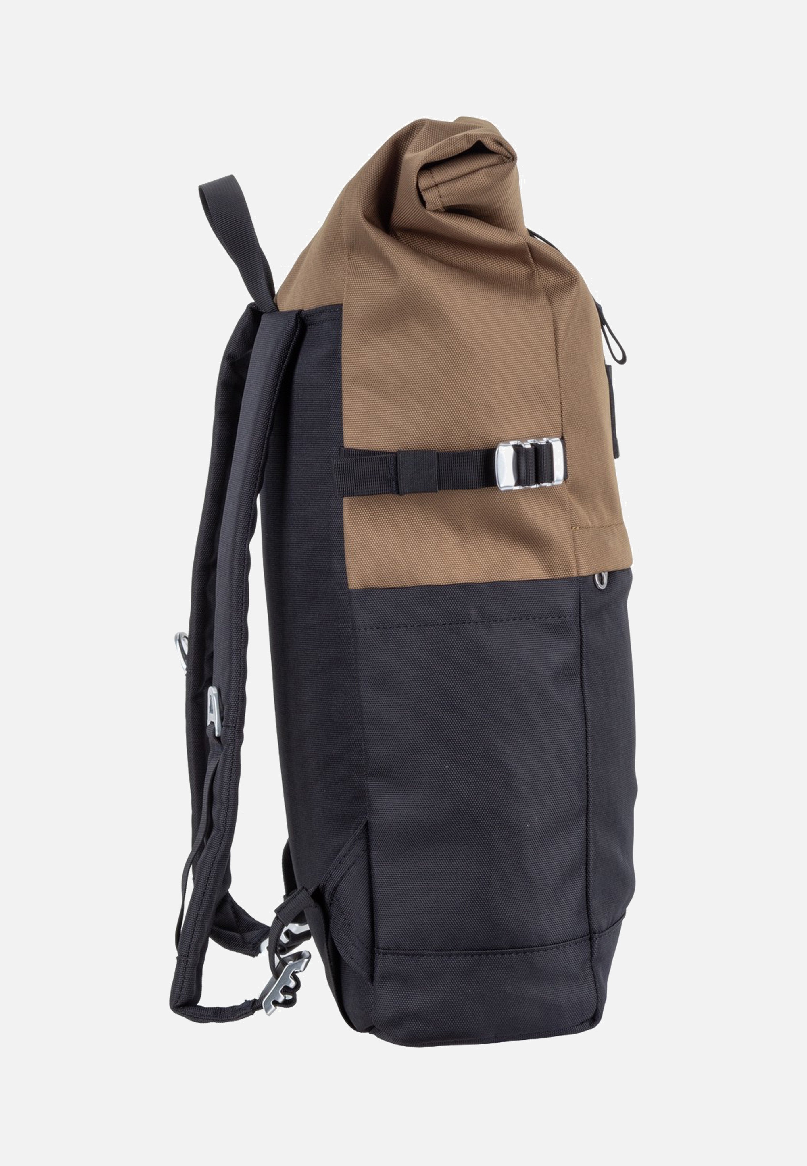 Sandqvist Icon Rolltop 14" Multi Olive Rolltop Backpack
